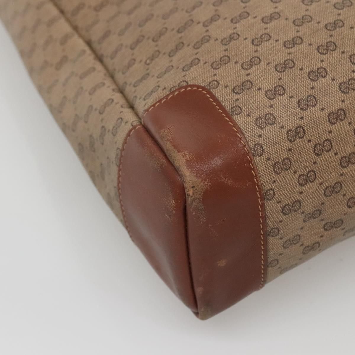 Gucci GUCCI Micro GG Supreme Tote Bag Pvc Beige Gold 002 37 002 37 Size ONE SIZE - 11 Thumbnail