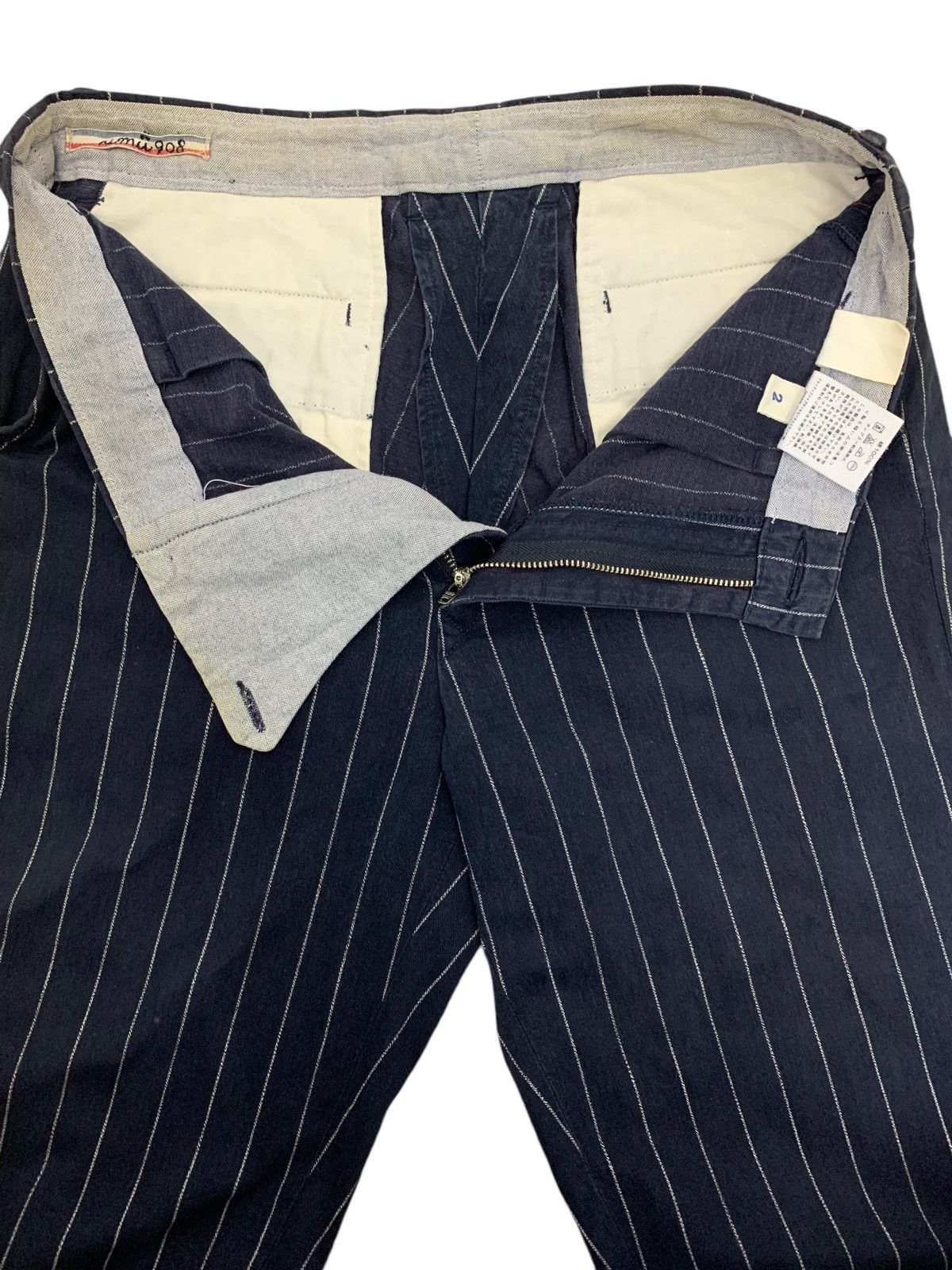 45rpm 45rpm Striped Fabrics from Japan Cotton Pants Size US 30 / EU 46 - 8 Thumbnail