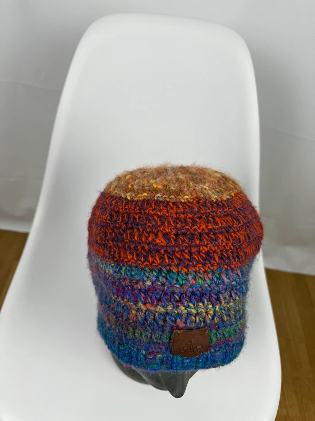 Vivienne Westwood Vivienne Westwood Wool Multicolor Knit Beanie From Japan Size ONE SIZE - 3 Thumbnail