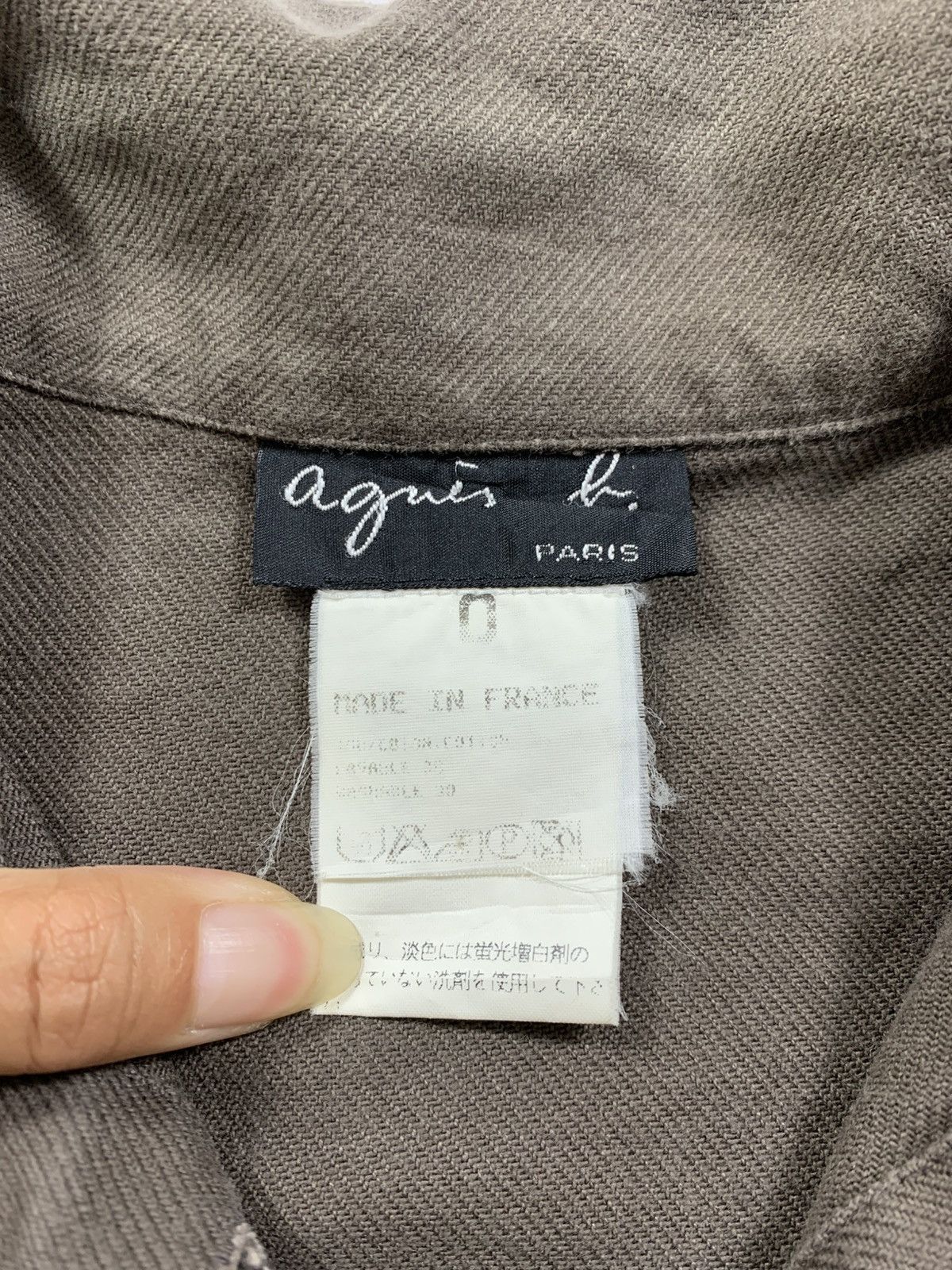agnes b. Vintage AgnesB Made in France Jacket Size US M / EU 48-50 / 2 - 3 Thumbnail