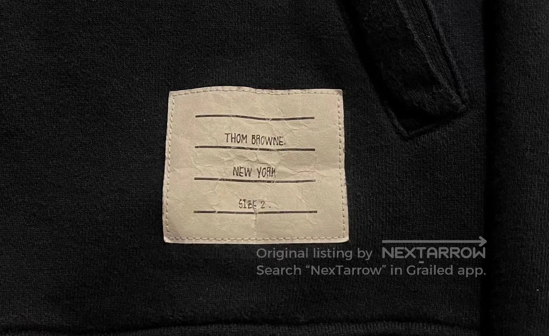 Thom Browne thom browne navy knitted hoodie jacket. Size US S / EU 44-46 / 1 - 4 Thumbnail
