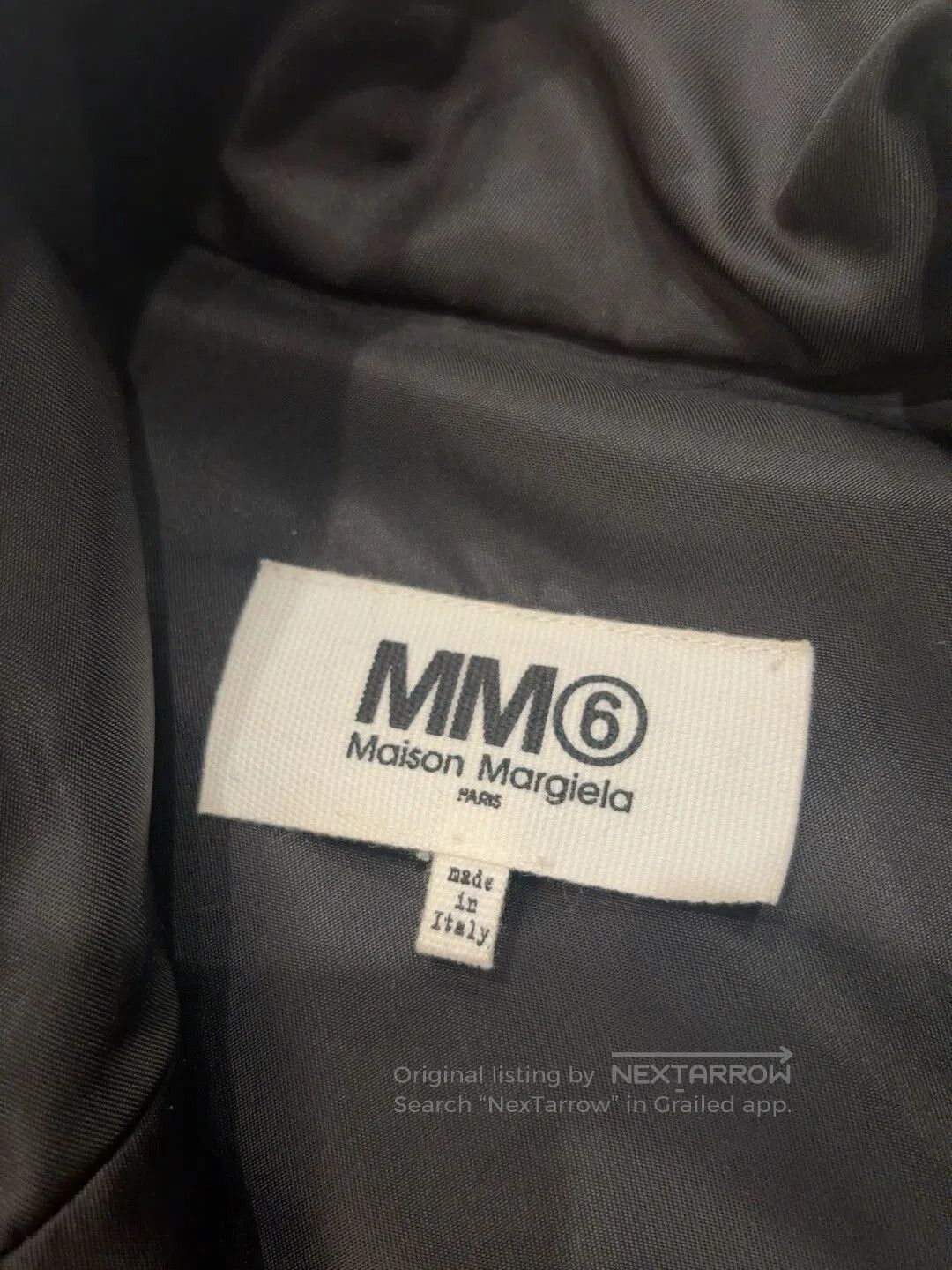 MM6 MM6 Maison Margiela Black Coat for All Seasons. Size XS / US 0-2 / IT 36-38 - 1 Thumbnail