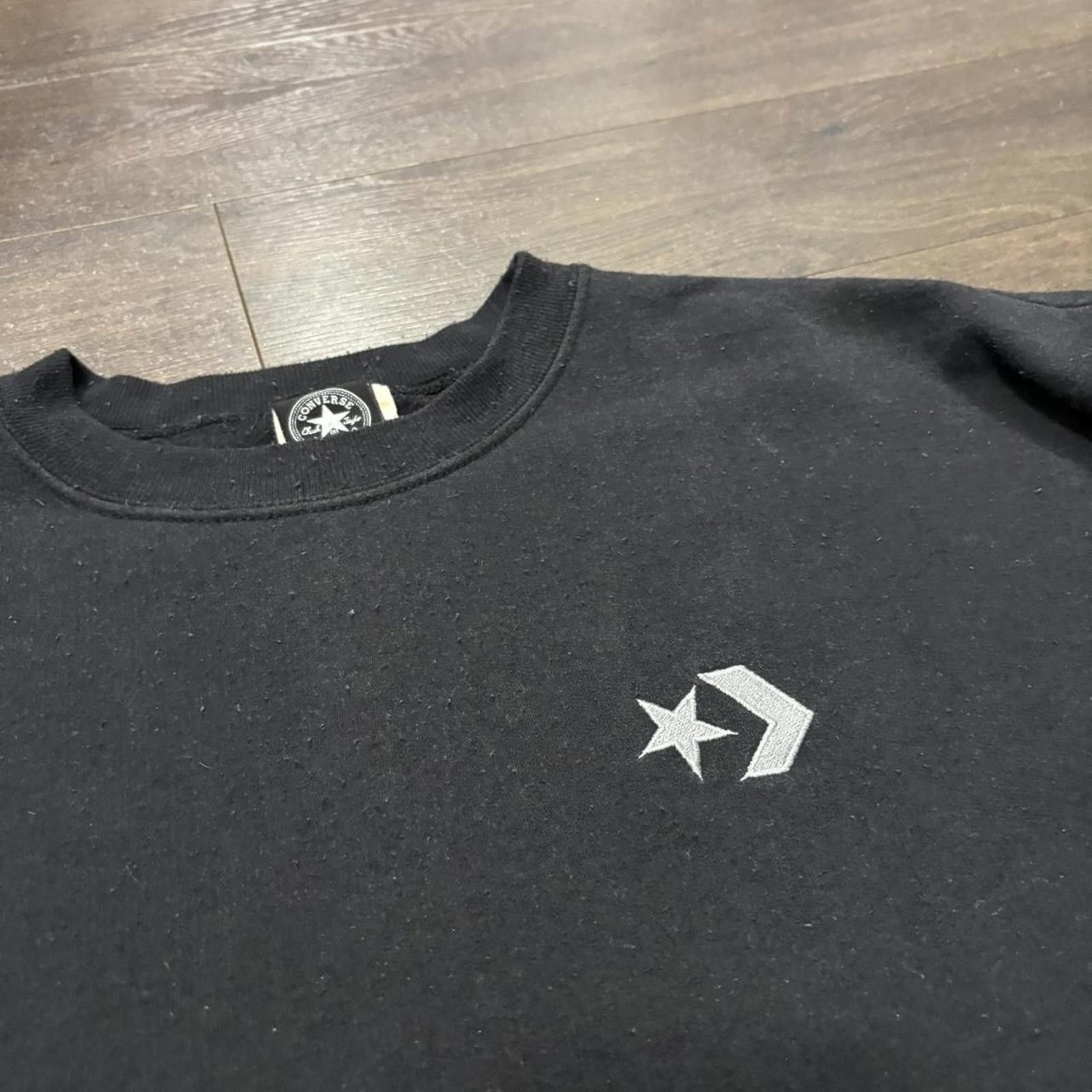 Converse vintage converse all star crewneck sweatshirt 90s M Size US M / EU 48-50 / 2 - 1 Thumbnail