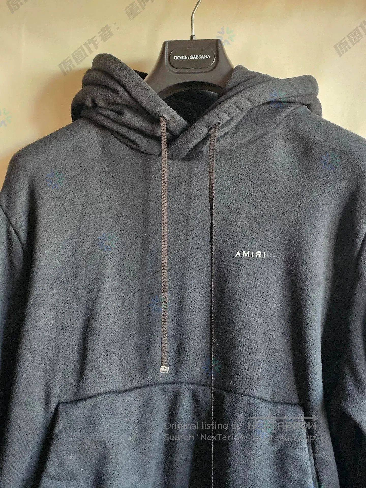 Amiri amiri hooded sweatshirt with missing metal tip. Size US L / EU 52-54 / 3 - 1 Thumbnail