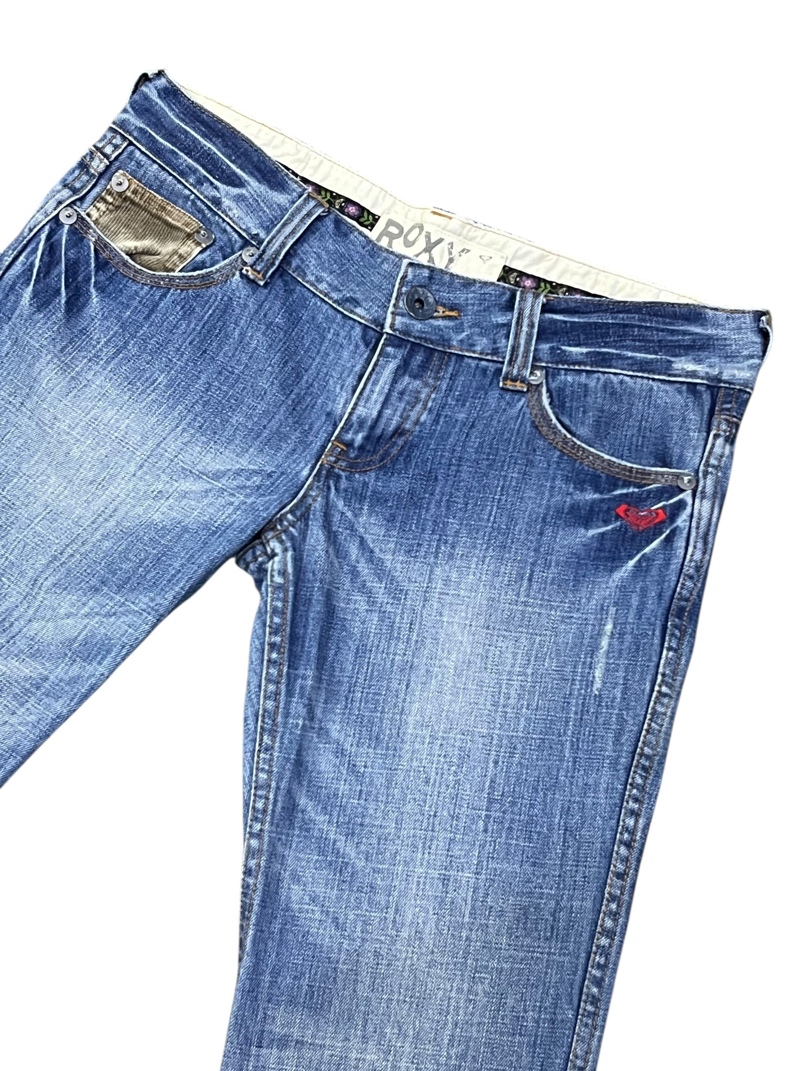 Quiksilver FYE 90’s🔥ROXY Ultra WIDE LEG FLARE Vintage Clossing Brand Size 29" - 6 Thumbnail