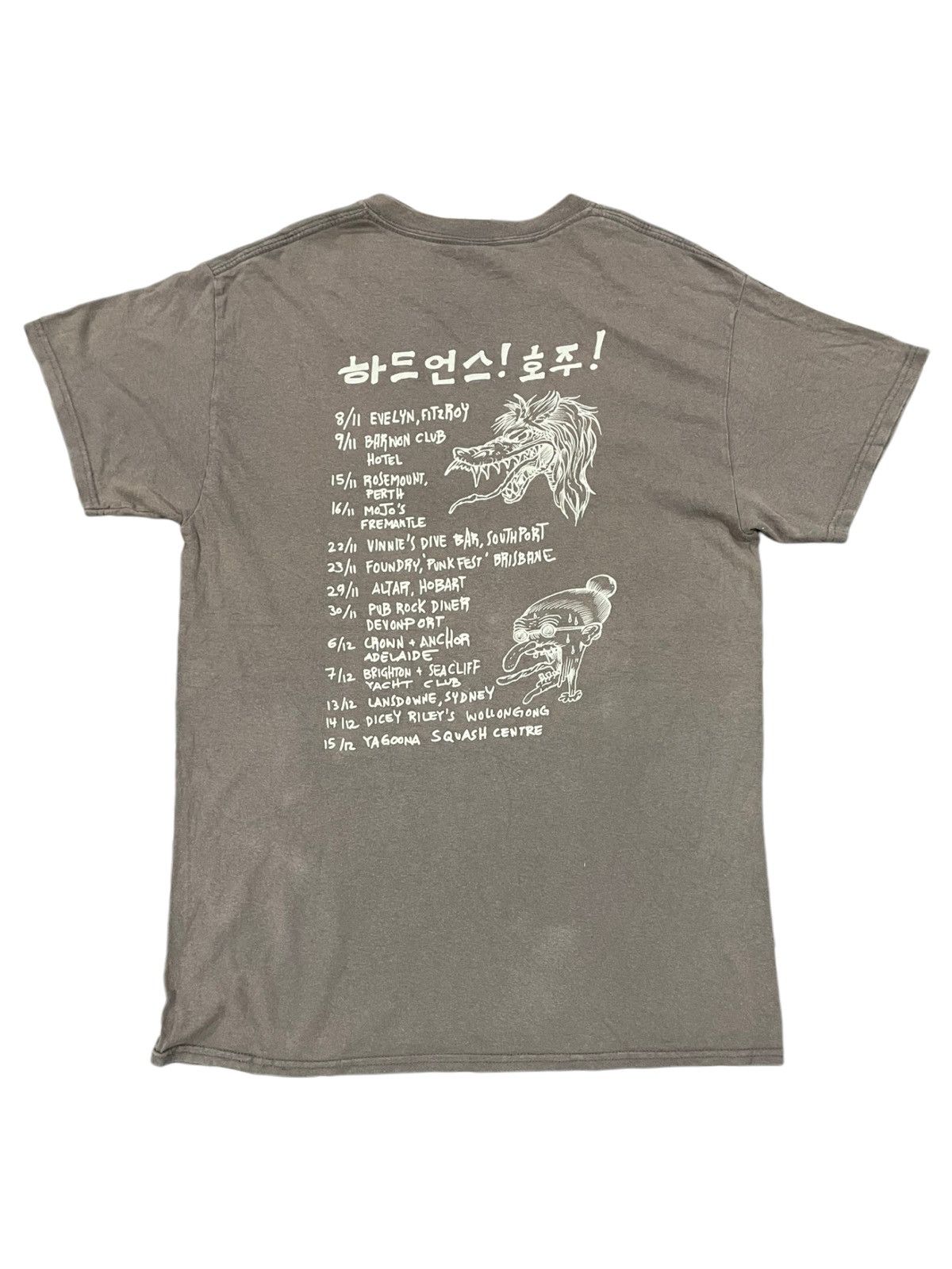 Band Tees Hard Ons! Distressed Band Tee Size US M / EU 48-50 / 2 - 4 Thumbnail