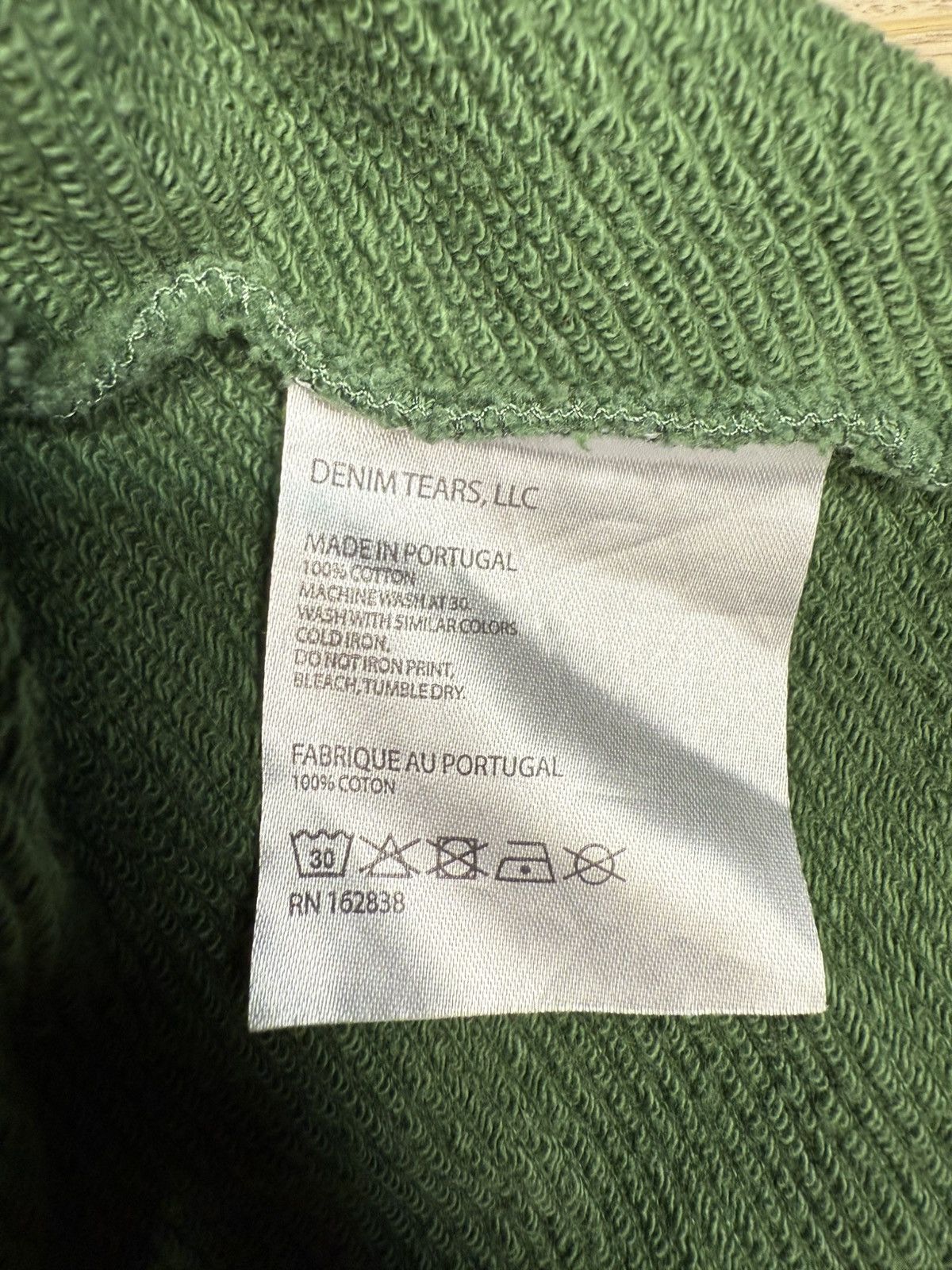 DENIM TEARS Denim Tears Cotton Wreath Hoodie – Green – Size M Authentic Size US M / EU 48-50 / 2 - 5 Thumbnail