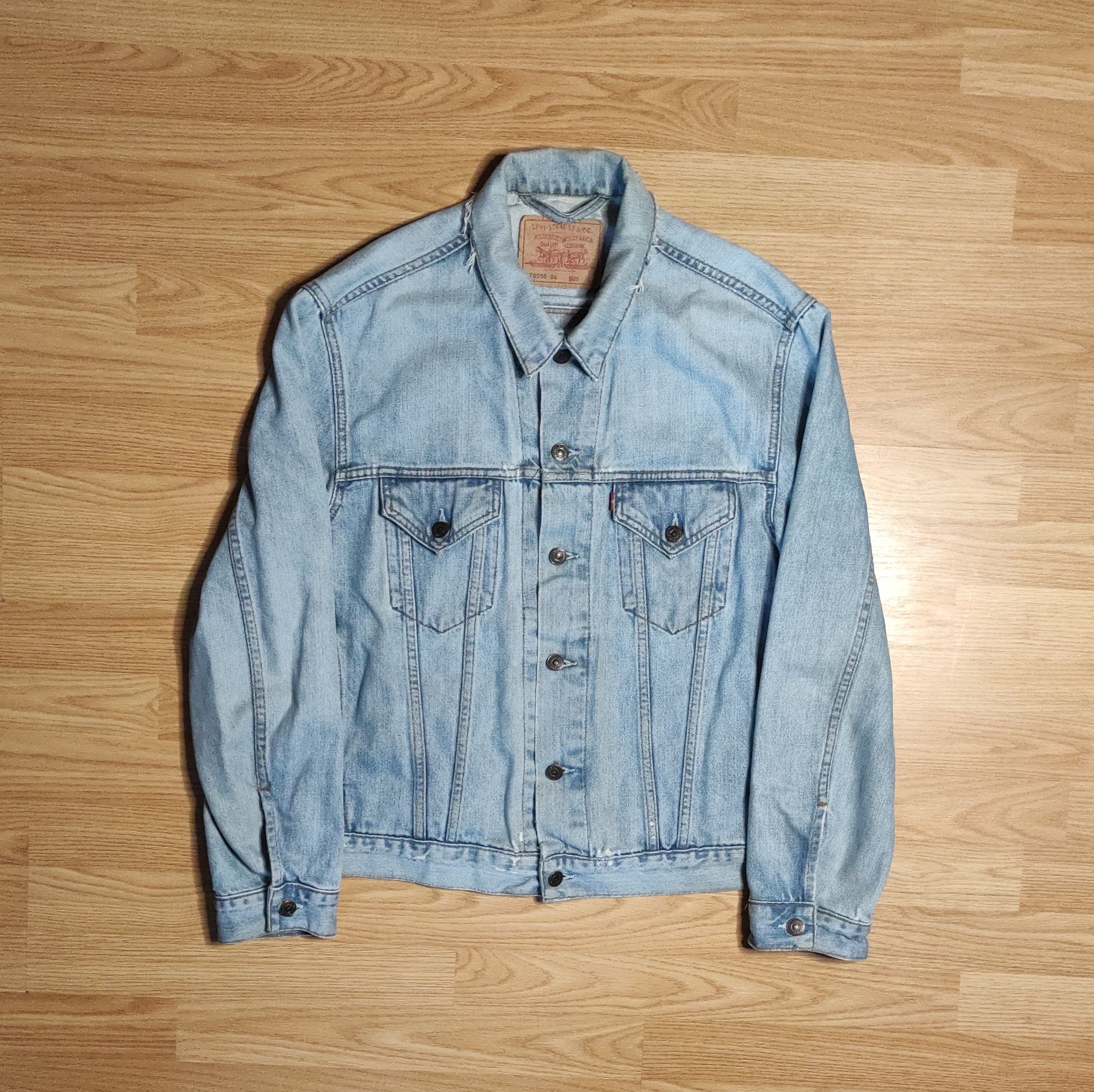 Levi's **NEW! Levis Distressed Jacket** Size US L / EU 52-54 / 3 - 1 Thumbnail