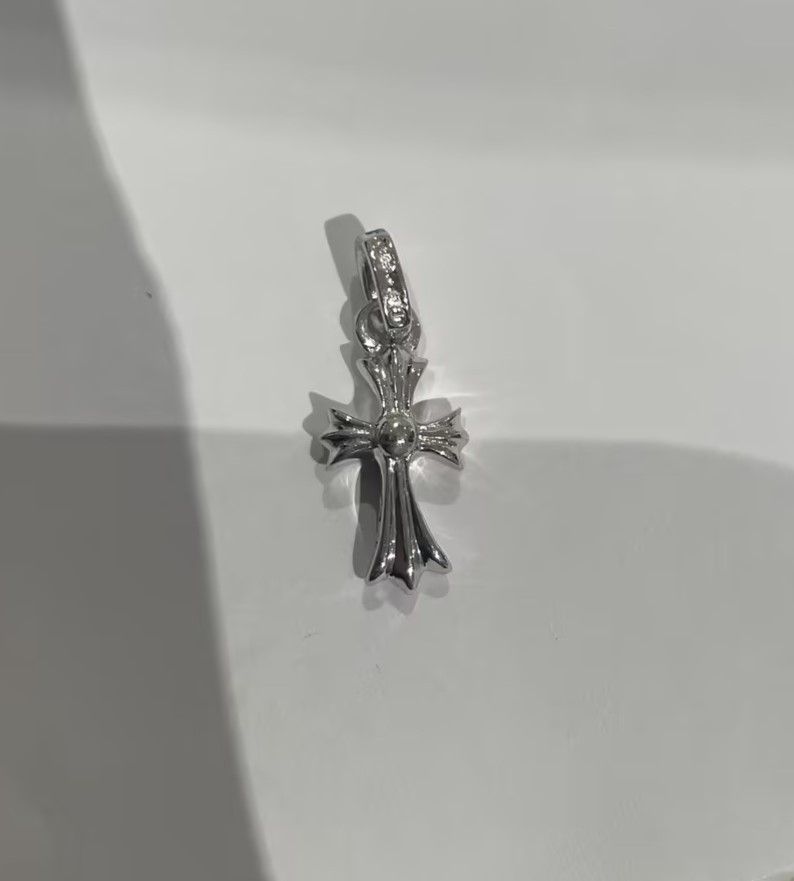 Chrome Hearts Chrome Hearts 18K White Gold Blue Sapphire Babyfat Charm Size ONE SIZE - 7 Thumbnail