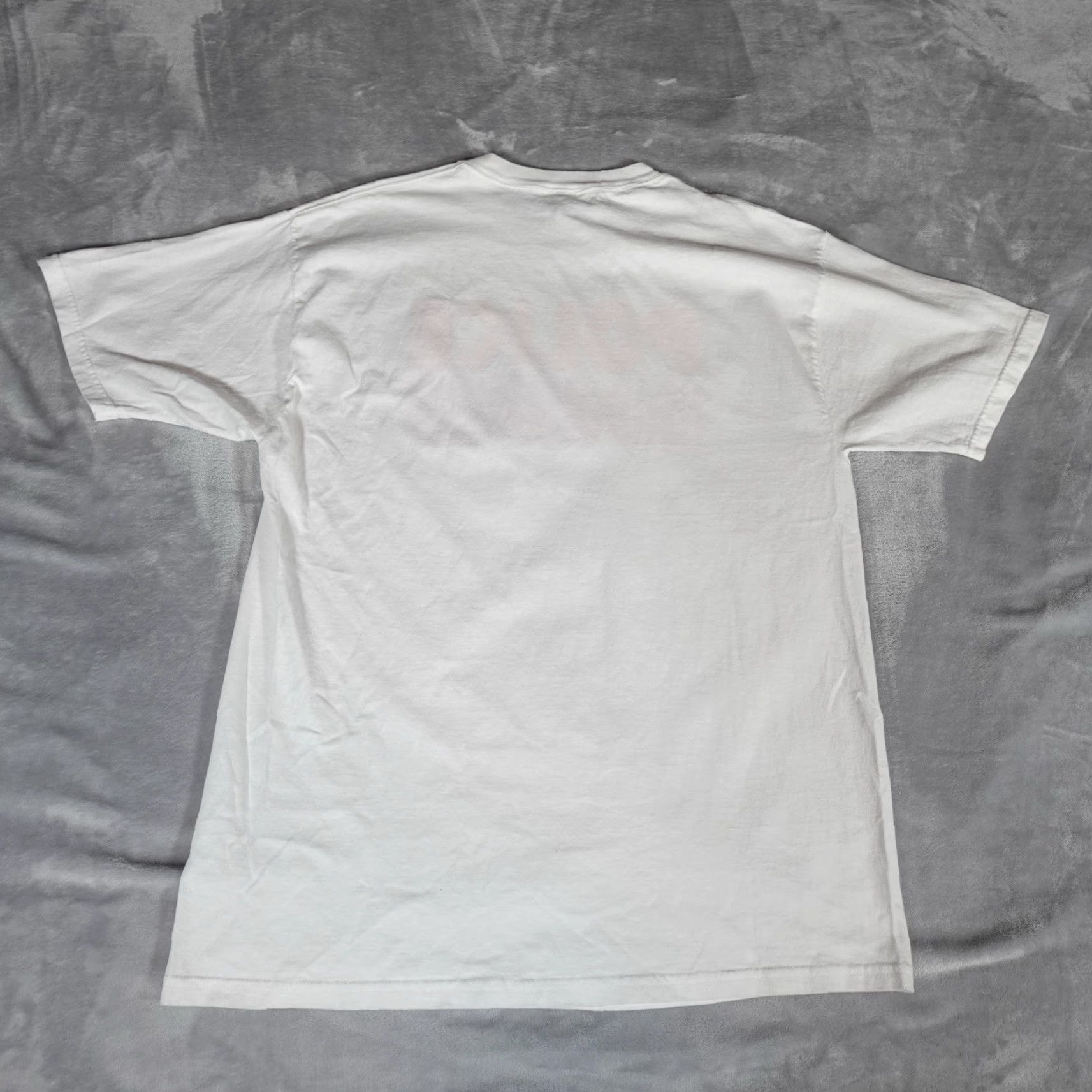 Vintage VINTAGE Police Headquarters Dunkin Donuts Parody T Shirt Mens XL (Fits L) Y2K Graphic Print White 2000s Mens XL Size US L / EU 52-54 / 3 - 5 Thumbnail