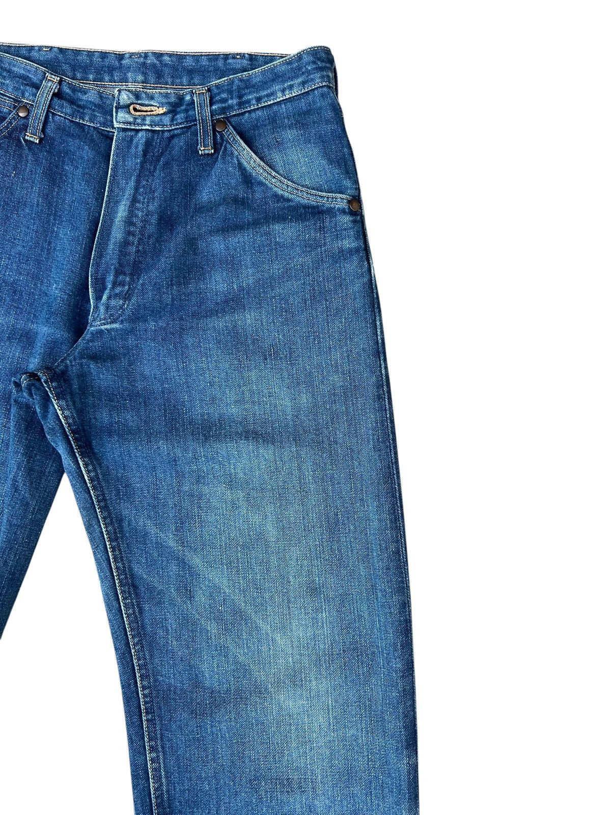 Wrangler Vintage 90s Wrangler Blue Bell Faded Denim Selvedge Jeans Size US 30 / EU 46 - 8 Thumbnail