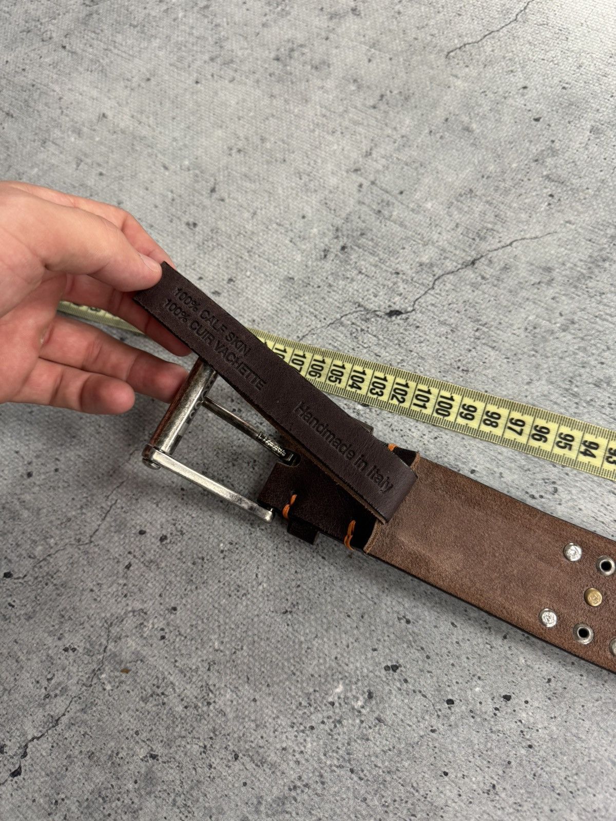 Hugo Boss HUGO BOSS REAL LEATHER BROWN CLASSIC VINTAGE Y2K BELT Size ONE SIZE - 10 Thumbnail
