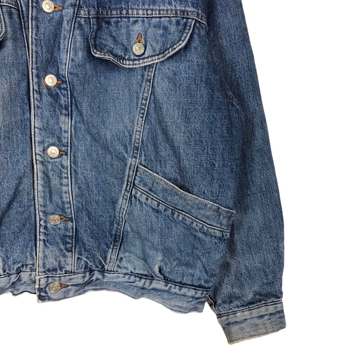 Hysteric Glamour 🔥Cropped Trucker Denim Jacket Biker BJ Spirit Japan Made Size US L / EU 52-54 / 3 - 5 Thumbnail