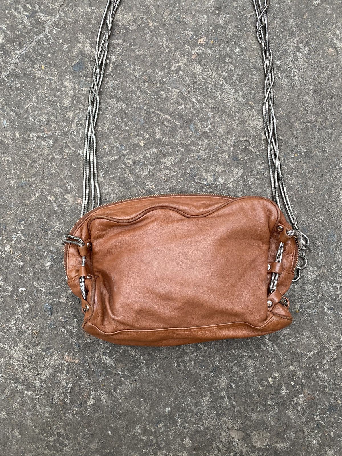 Alexander Wang Alexander Wang Brenda crossbody Leather Brown bag Size ONE SIZE - 14 Thumbnail