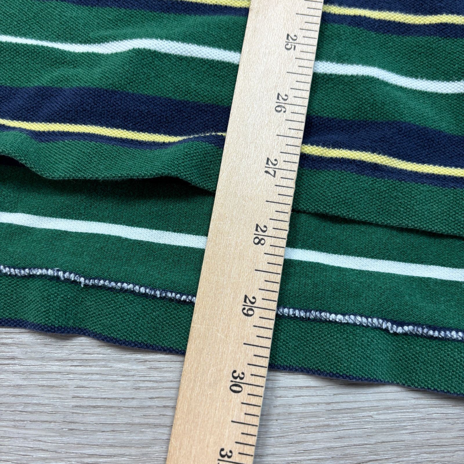 Polo Ralph Lauren × Vintage Vintage Polo Ralph Lauren Striped Polo Shirt Men's Large Size US L / EU 52-54 / 3 - 7 Thumbnail