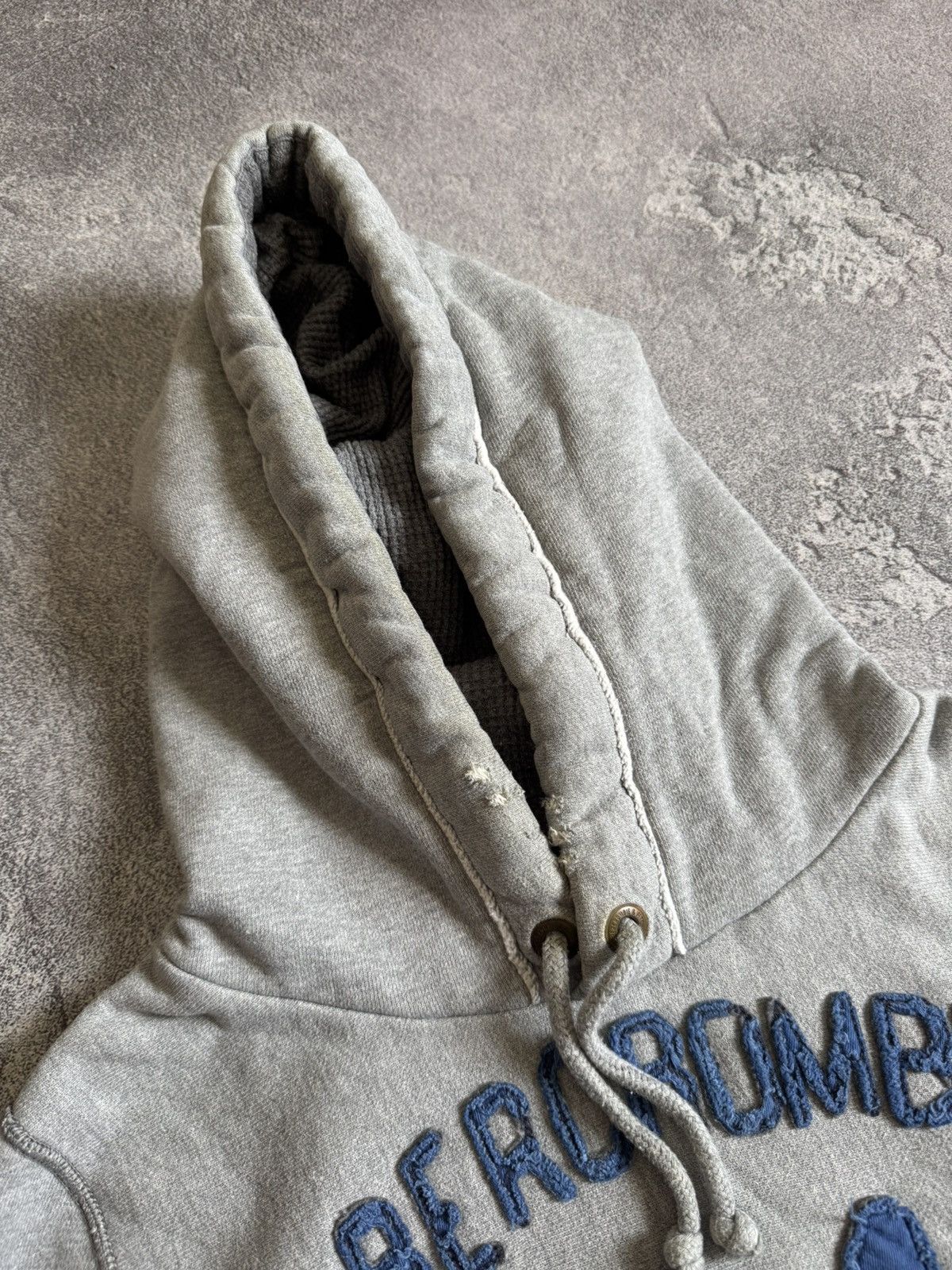 Abercrombie & Fitch Abercrombie & Fitch S big logo hoodie y2K opium sweatshirt Size US S / EU 44-46 / 1 - 5 Thumbnail