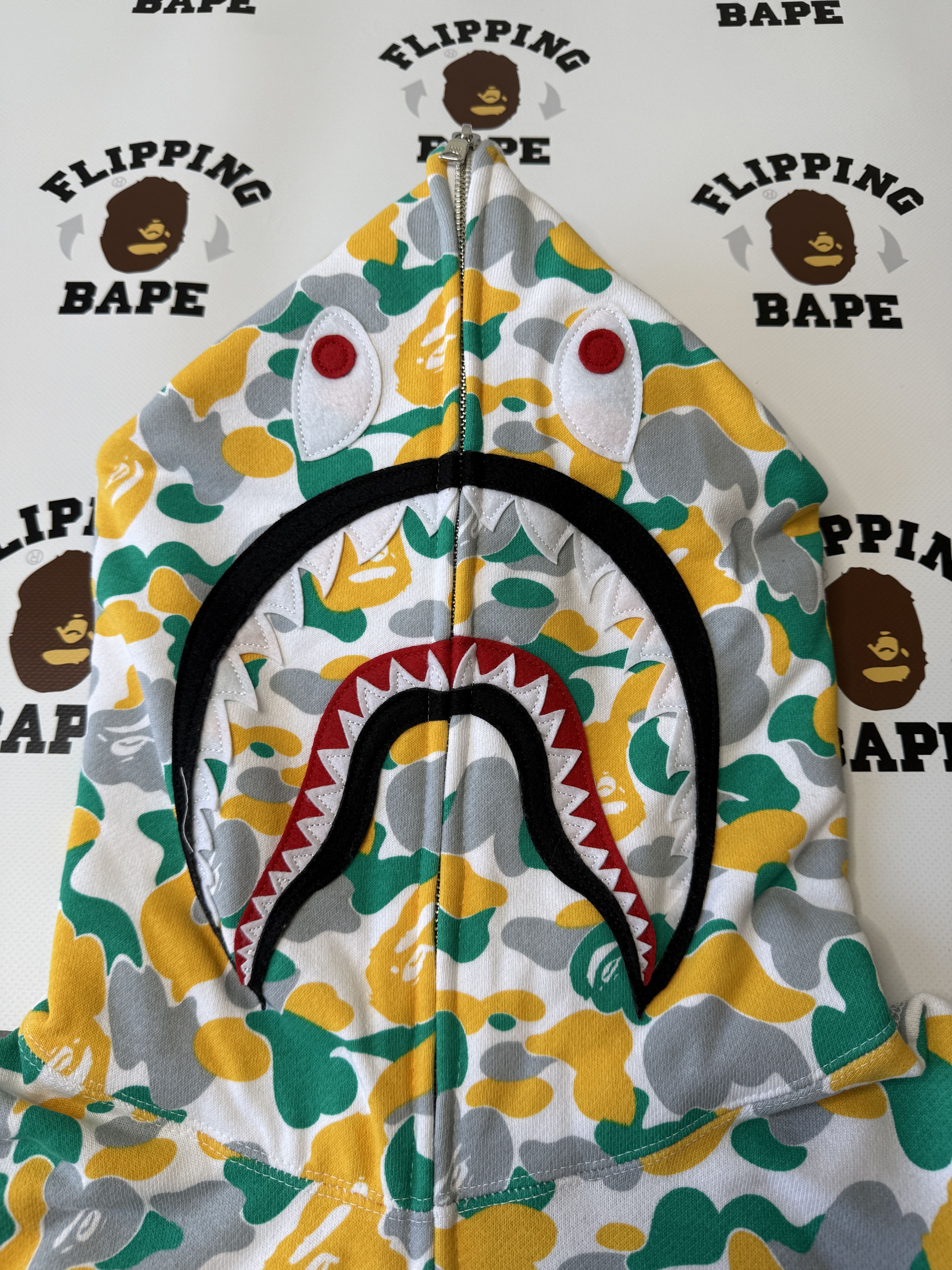 Bape BAPE WUXI SEPARATE SHARK FULL ZIP HOODIE Size US S / EU 44-46 / 1 - 4 Thumbnail