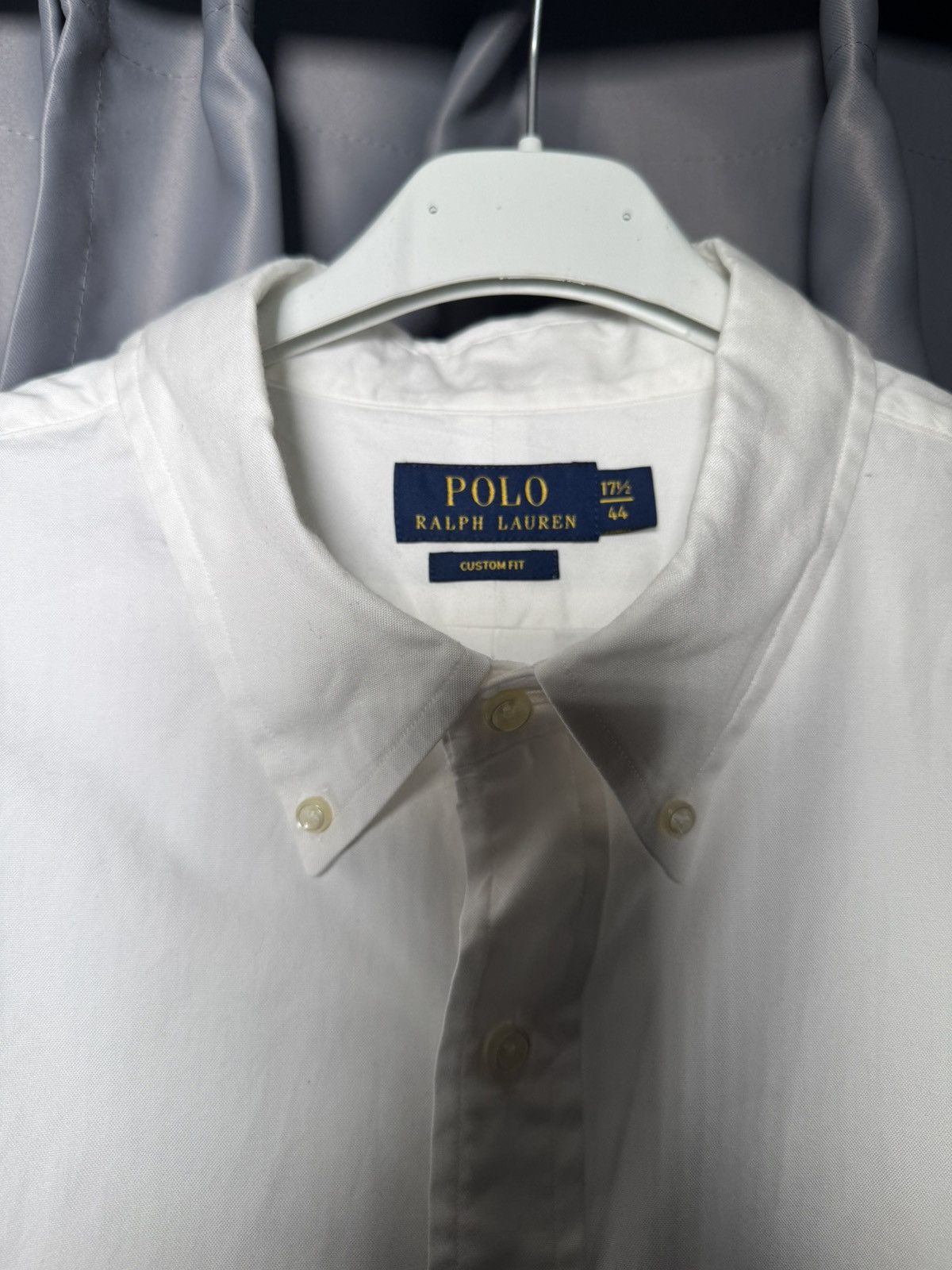 Designer × Polo Ralph Lauren × Ralph Lauren Polo Ralph Lauren White Shirt Size US XL / EU 56 / 4 - 3 Thumbnail