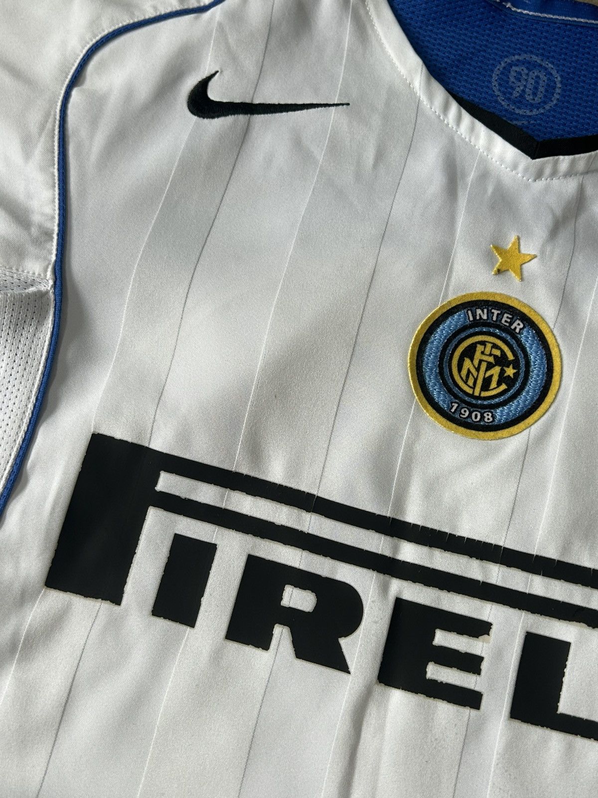 Nike 1990-2000 Inter Milan Away Shirt Vintage Soccer Jersey Size US S / EU 44-46 / 1 - 6 Thumbnail