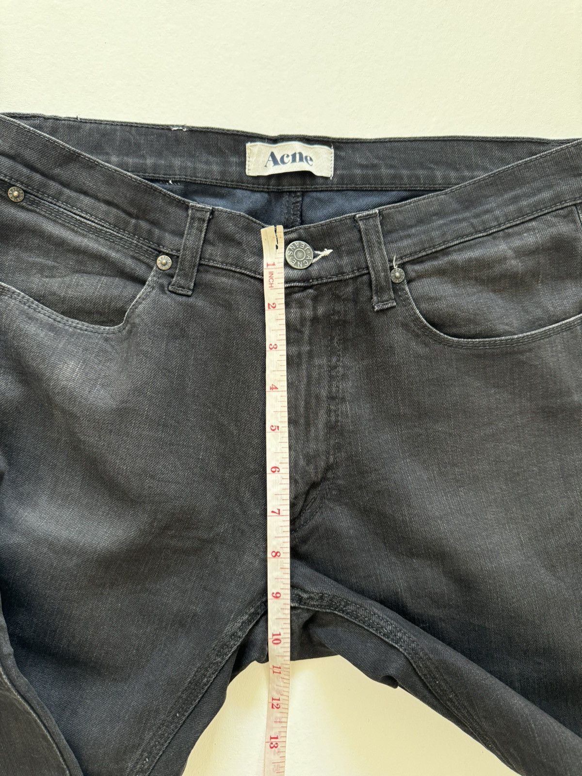 Acne Studios Acne Studios Black Denim Pants Size US 32 / EU 48 - 12 Thumbnail