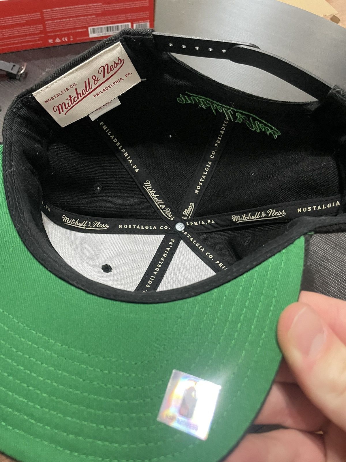 Mitchell & Ness Mitchell & Ness Boston Celtics Snapback NBA Hardwood Classic Size ONE SIZE - 3 Thumbnail