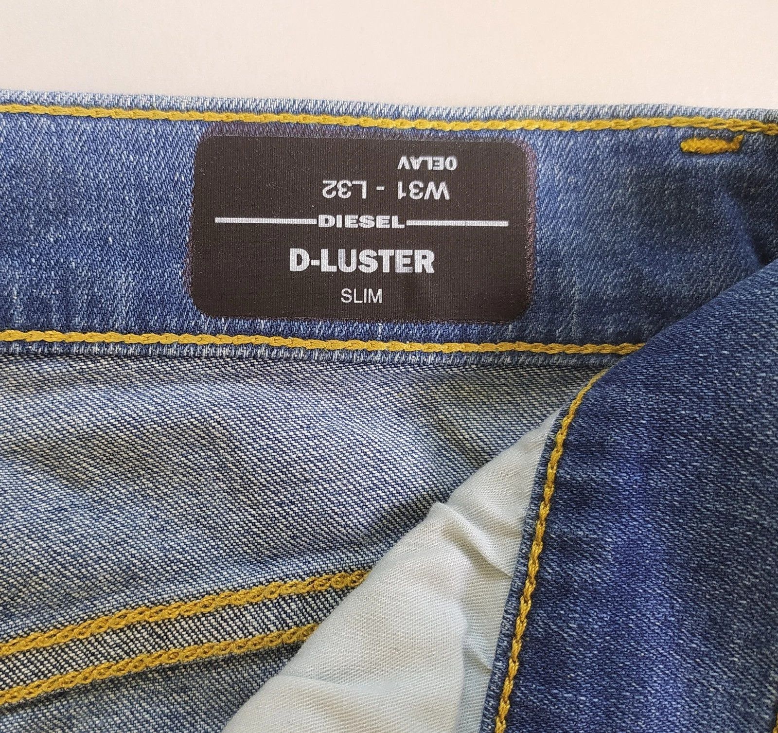 Diesel Diesel D-LUSTER L.32 MENS JEANS T/9938 Size US 31 - 7 Thumbnail