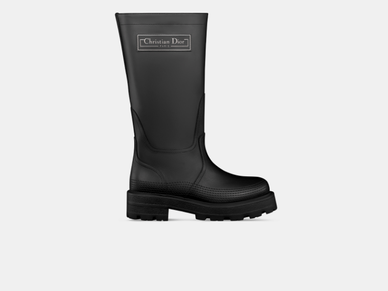 Dior o1w1db10426 KCT087 D-Scot Boots in Black Size US 6 / IT 36 - 1 Thumbnail
