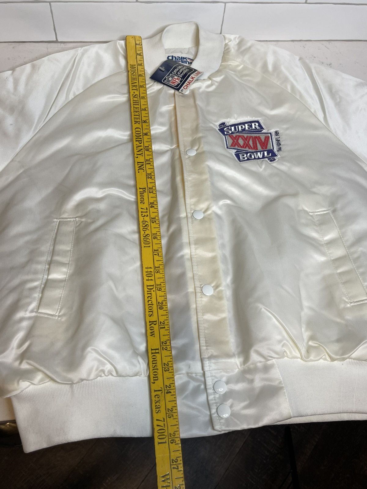 Chalk Line Vintage Chalk Line NFL Super-bowl XXIV 1989 Jacket NWT Size US M / EU 48-50 / 2 - 6 Thumbnail