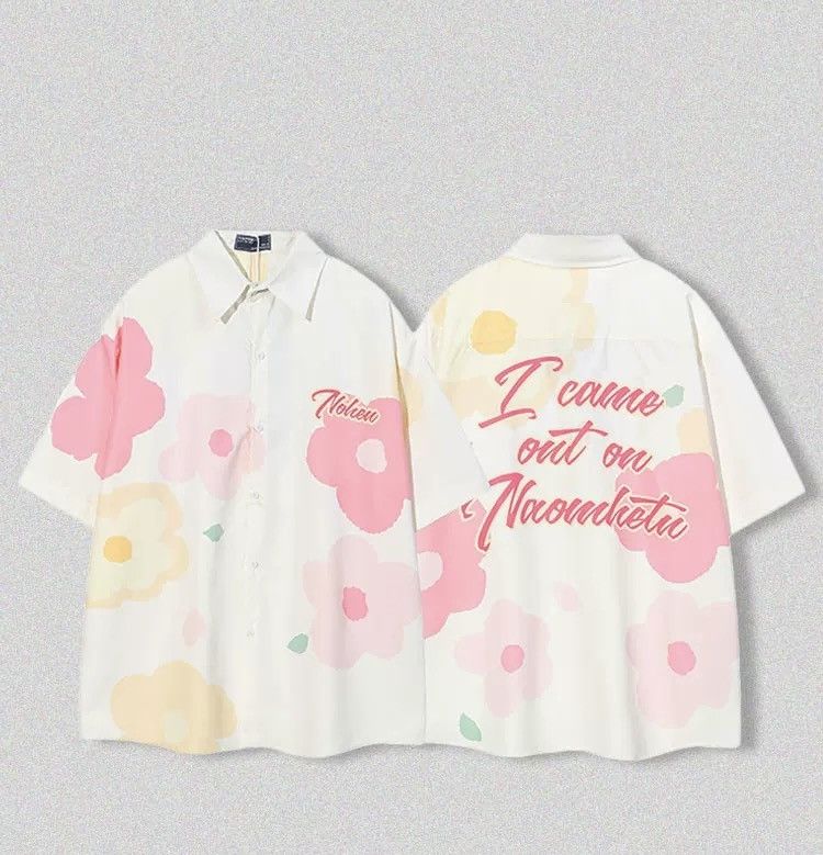 Other Hawaii Graffiti Button Up Short Sleeve Shirt Size US M / EU 48-50 / 2 - 4 Thumbnail