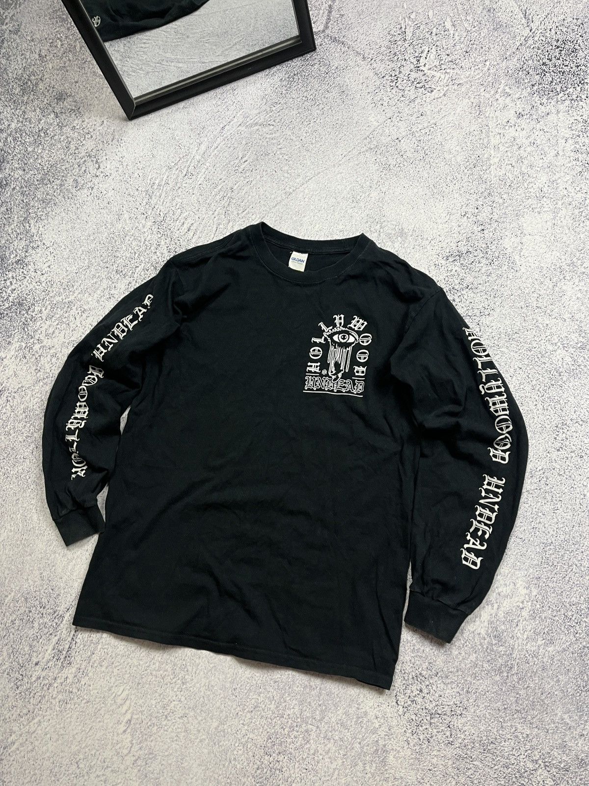 Band Tees × Vintage Hollywood Undead Rock Band Longsleeve Y2k T-Shirt Size US M / EU 48-50 / 2 - 3 Thumbnail