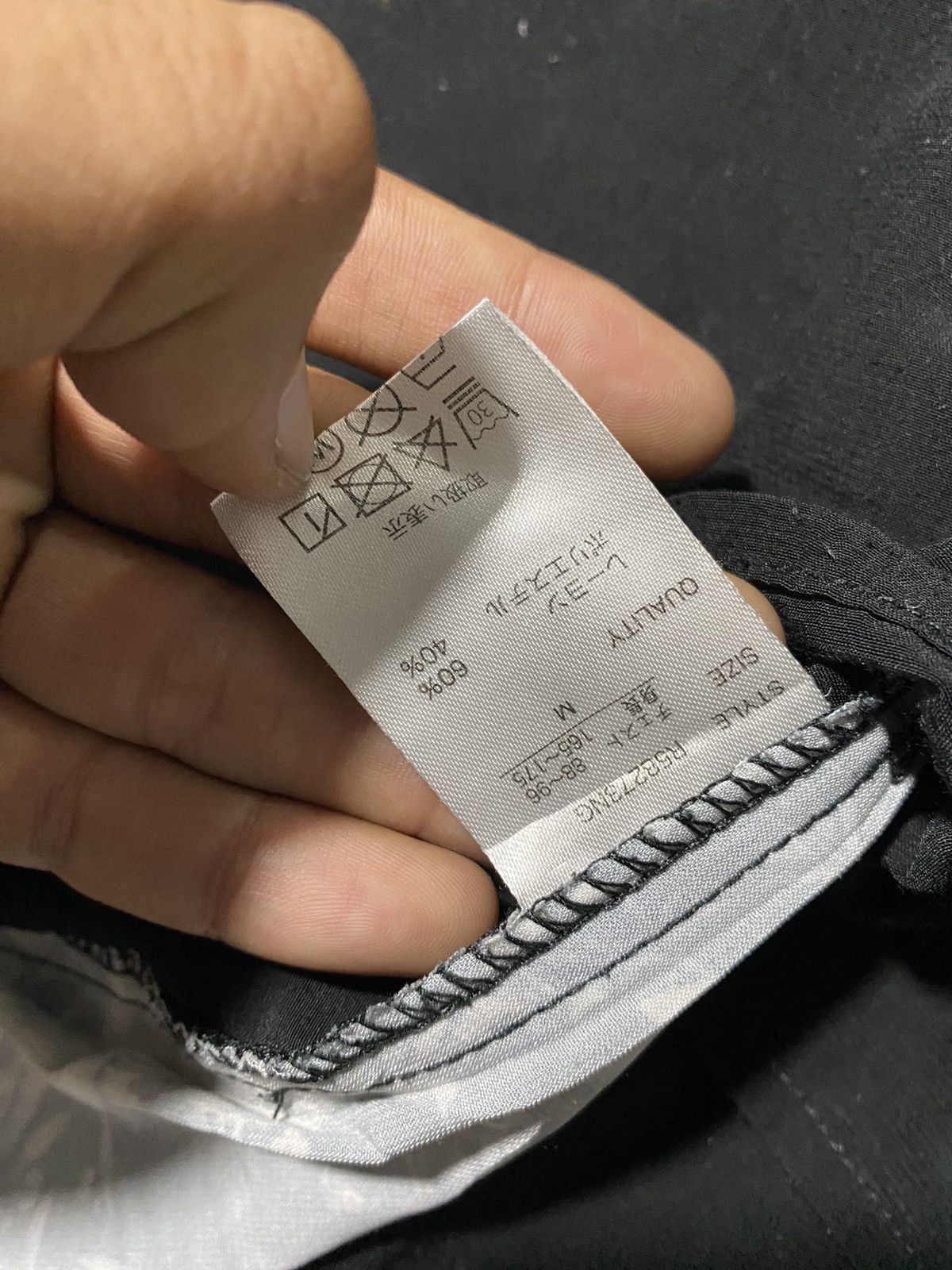 If Six Was Nine 2000s XFRM - Side Zipper Hidden Button Black Shirt Size US M / EU 48-50 / 2 - 5 Thumbnail