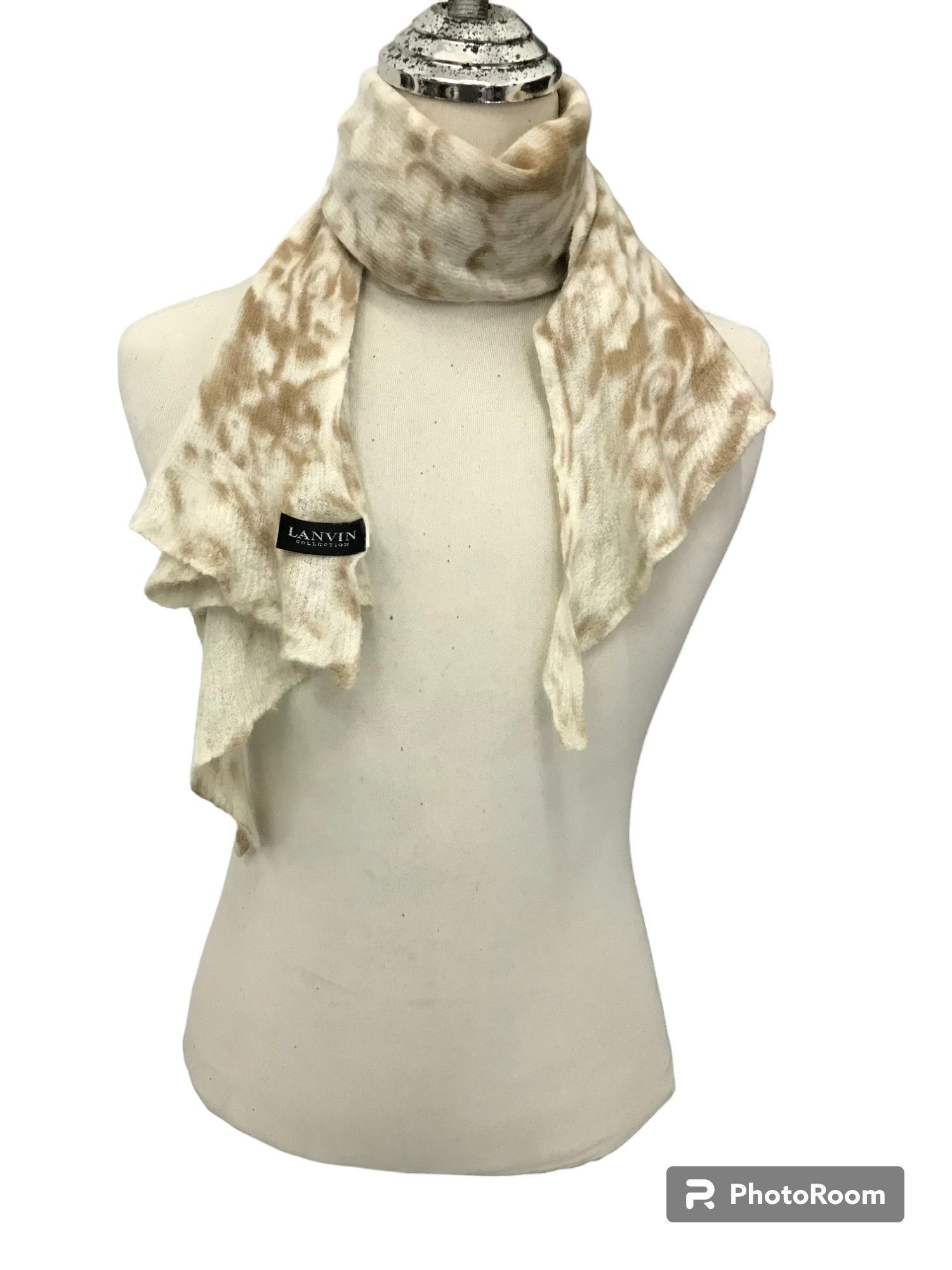 Lanvin Lanvin Cashmere Scarf Muffler V567 Size ONE SIZE - 1 Thumbnail