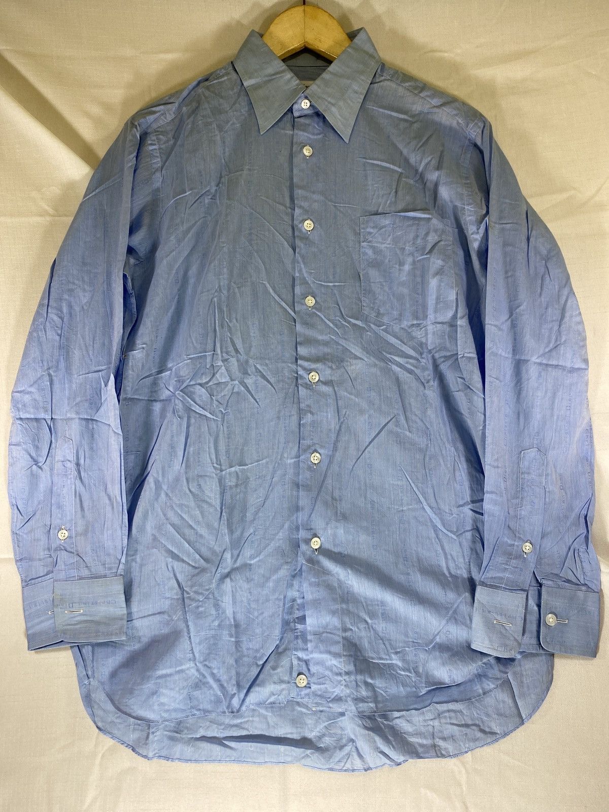 Christian Dior Monsieur vintage matrix style oxford shirt Size US M / EU 48-50 / 2 - 2 Thumbnail