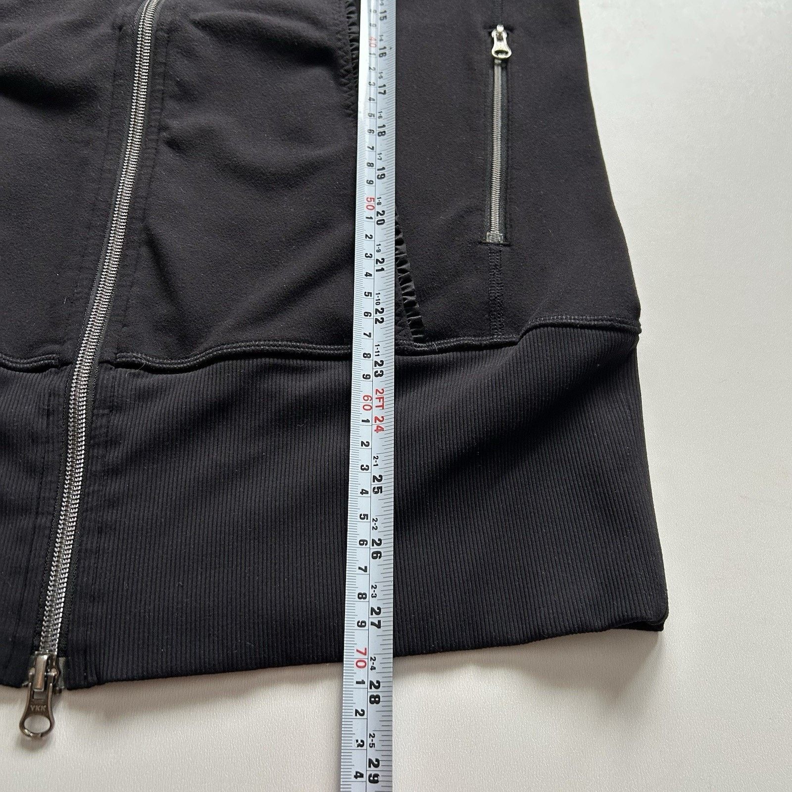 Lululemon Lululemon Asana Athleisure Zip Jacket Ruffle Black Medium Size M / US 6-8 / IT 42-44 - 7 Thumbnail