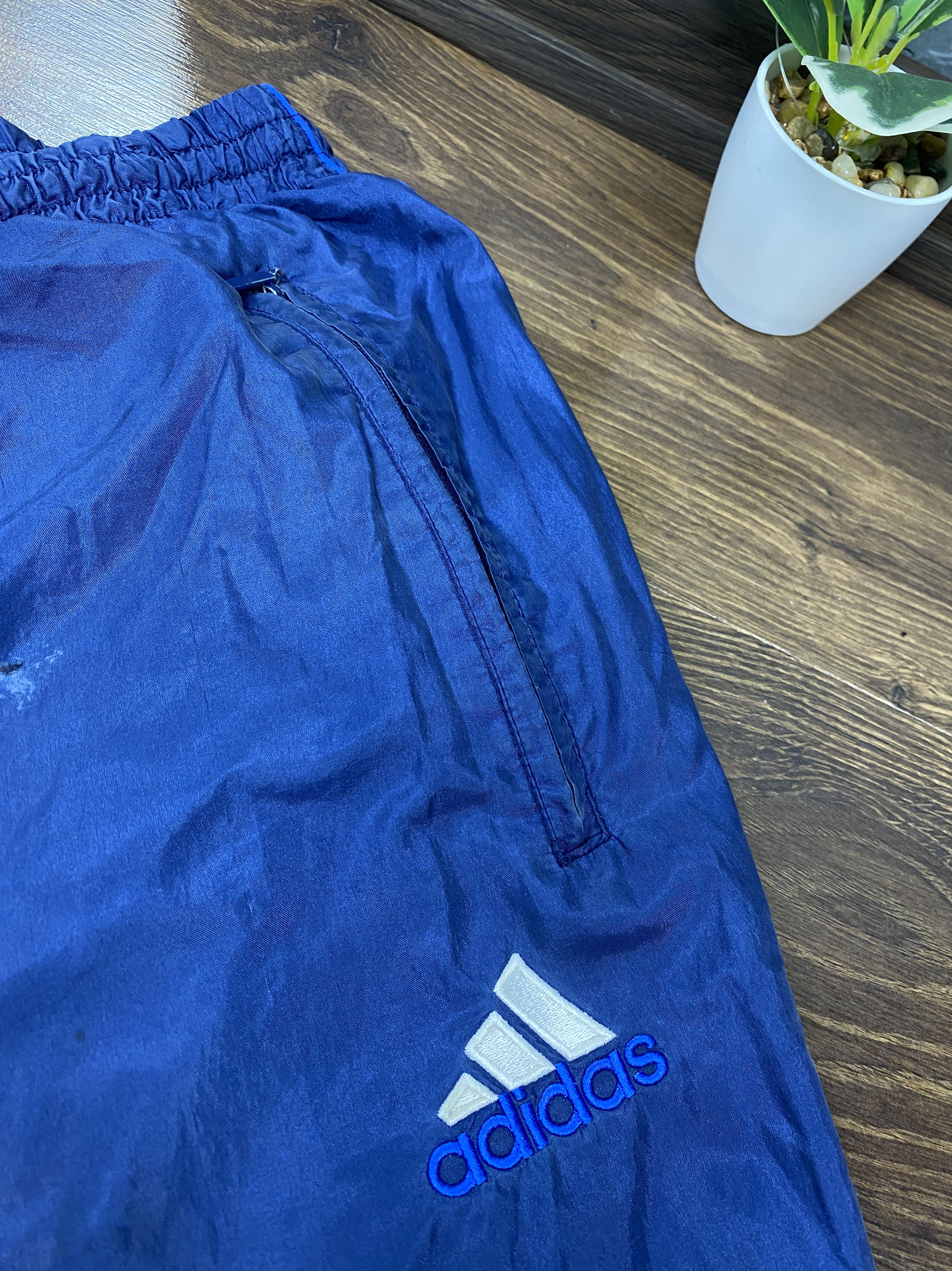 Adidas Adidas vintage baggy parachute nylon track pants y2k Size US 34 / EU 50 - 2 Thumbnail