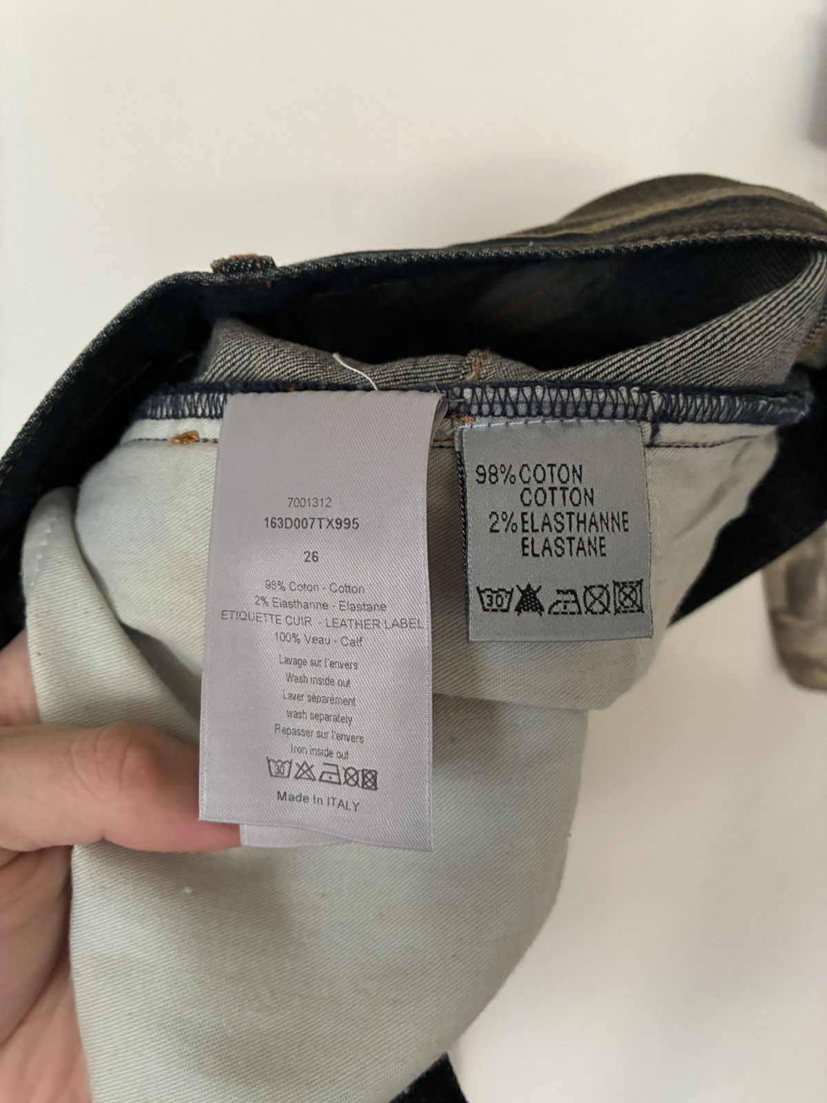 Dior Dior Homme Mudwash Jake Denim Size US 28 / EU 44 - 8 Thumbnail