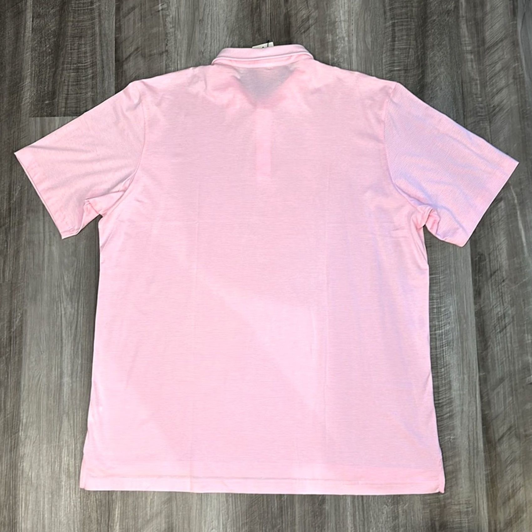 Peter Millar Peter Millar Crown Pilot Mill Haynes Stripe Polo 2XL Men Pink White Stripes Polo Men 2XL Regular NWT Size US XXL / EU 58 / 5 - 3 Thumbnail
