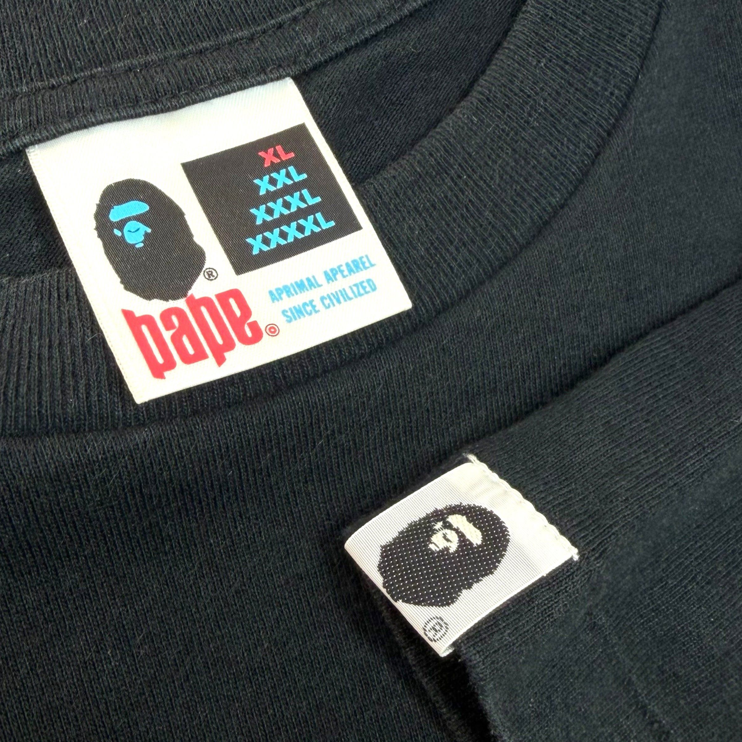Aape Bape Swarovski Crystal Ape Logo Tee XL Size US XL / EU 56 / 4 - 4 Thumbnail