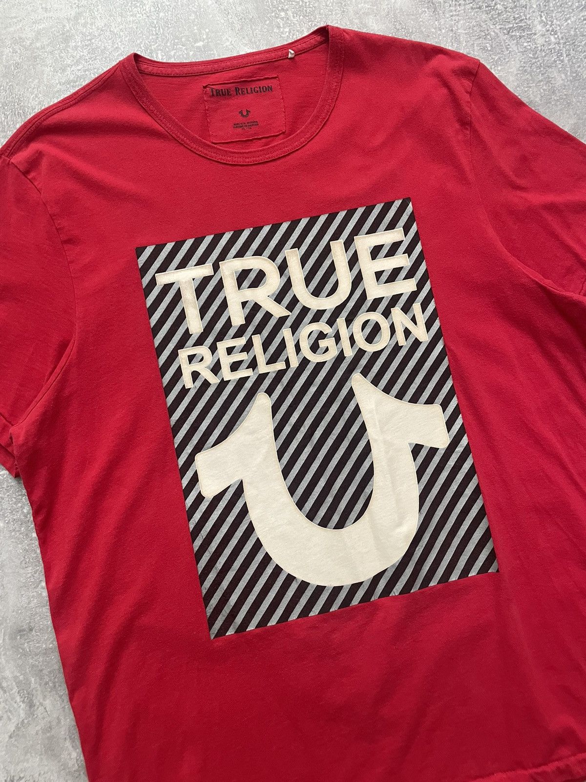 Japanese Brand Vintage True Religion T-Shirt XXL Size US XL / EU 56 / 4 - 2 Thumbnail
