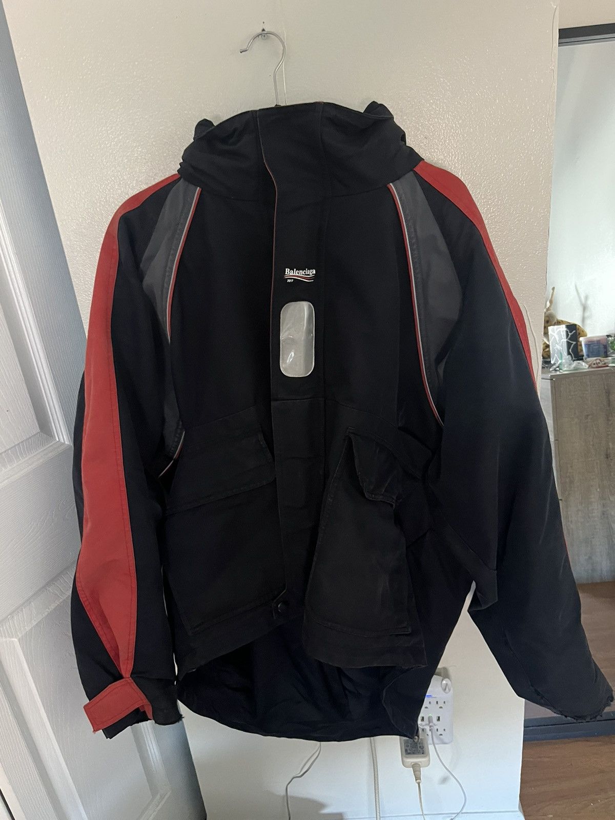 Balenciaga c curve parka sale