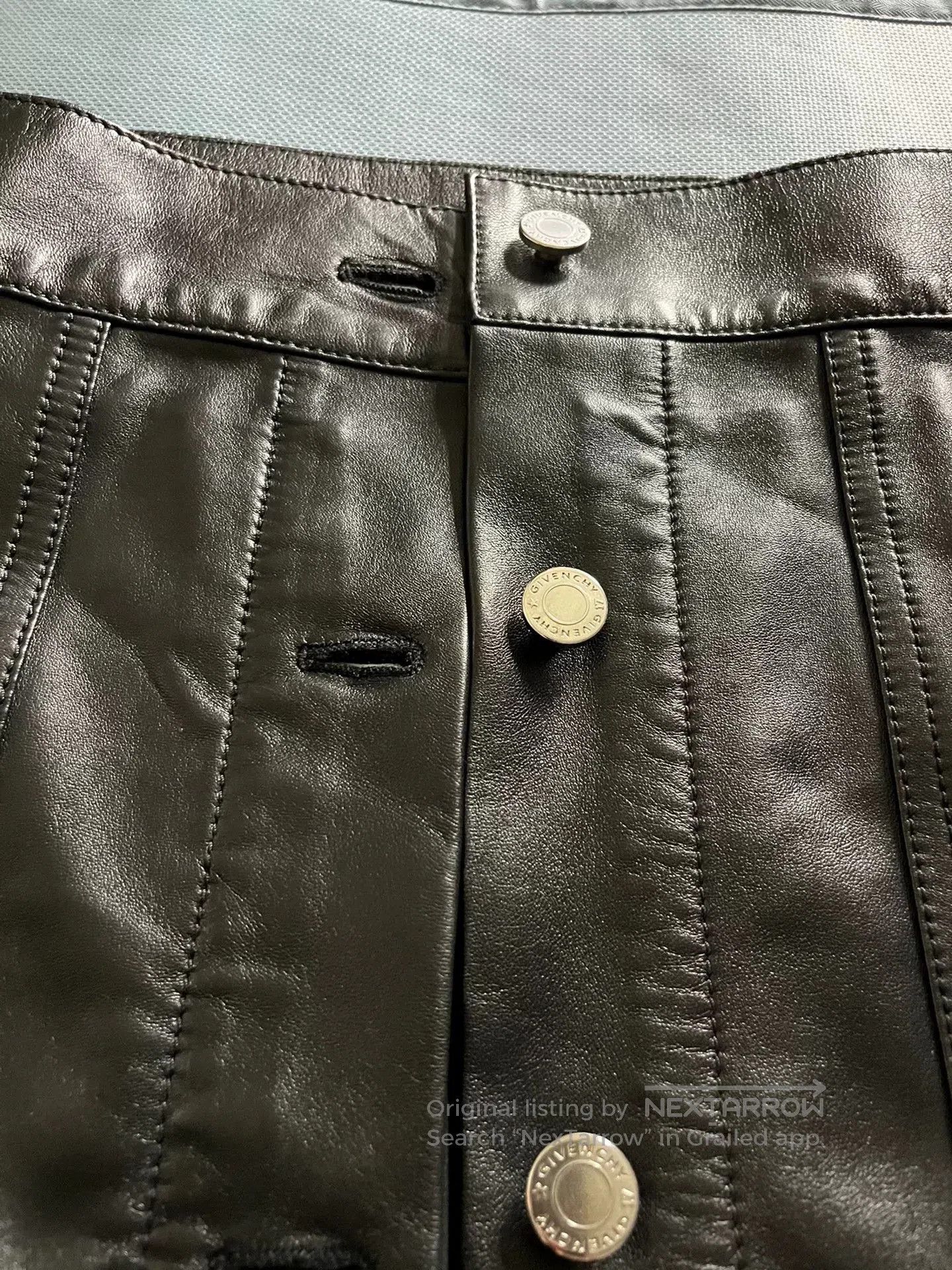 Givenchy Givenchy Unisex Leather Jacket. Size US S / EU 44-46 / 1 - 8 Thumbnail
