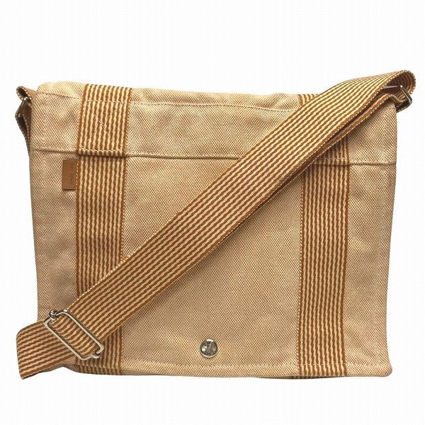 Hermes Hermes Hermes Canvas Bassas PM Shoulder Bag Canvas Crossbody Bag in Good Condition Size ONE SIZE - 1 Thumbnail