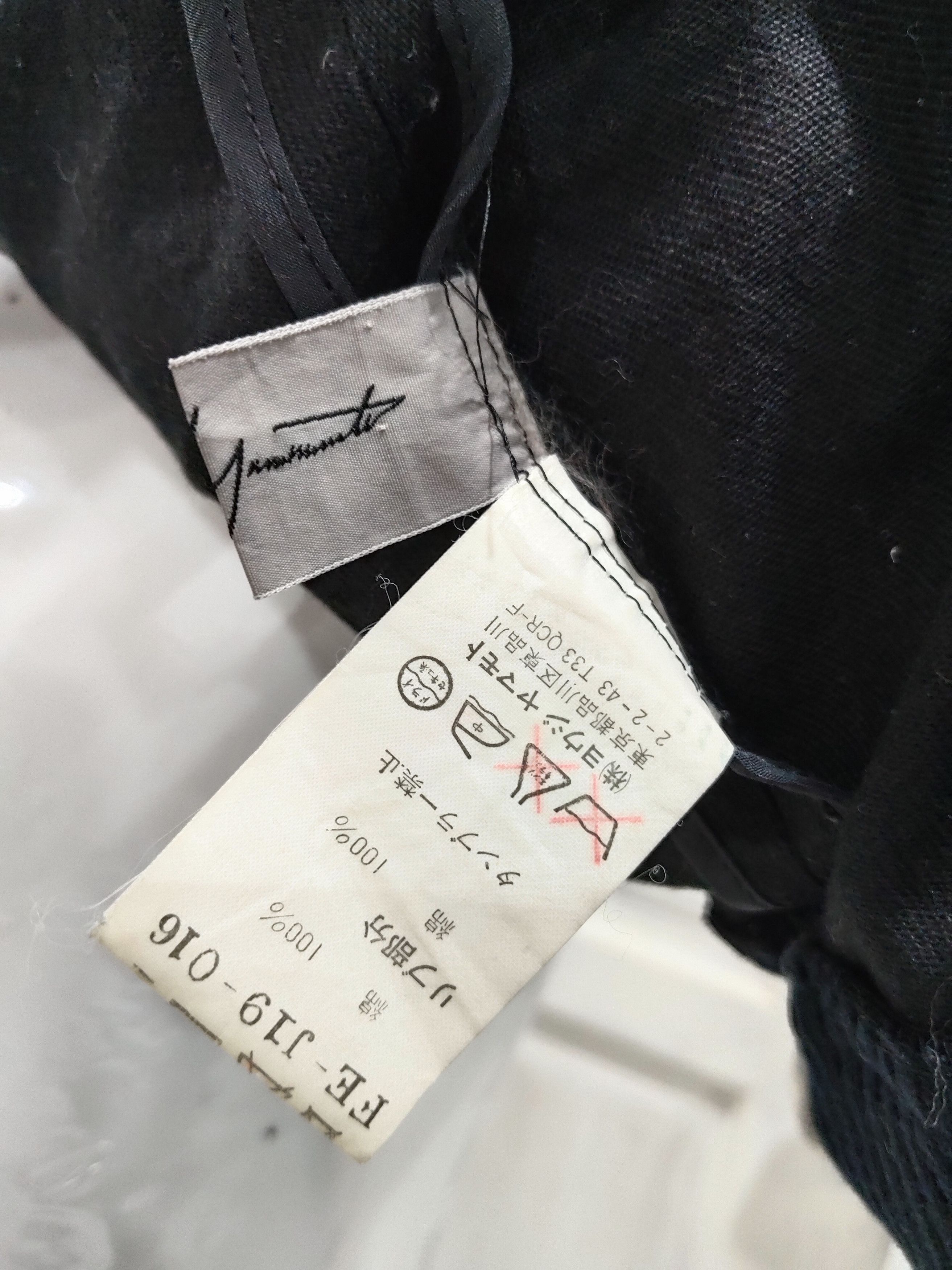 Yohji Yamamoto Rare! Yohji Yamamoto Parties Tricotees Rib Sweatshirt Size S / US 4 / IT 40 - 13 Thumbnail