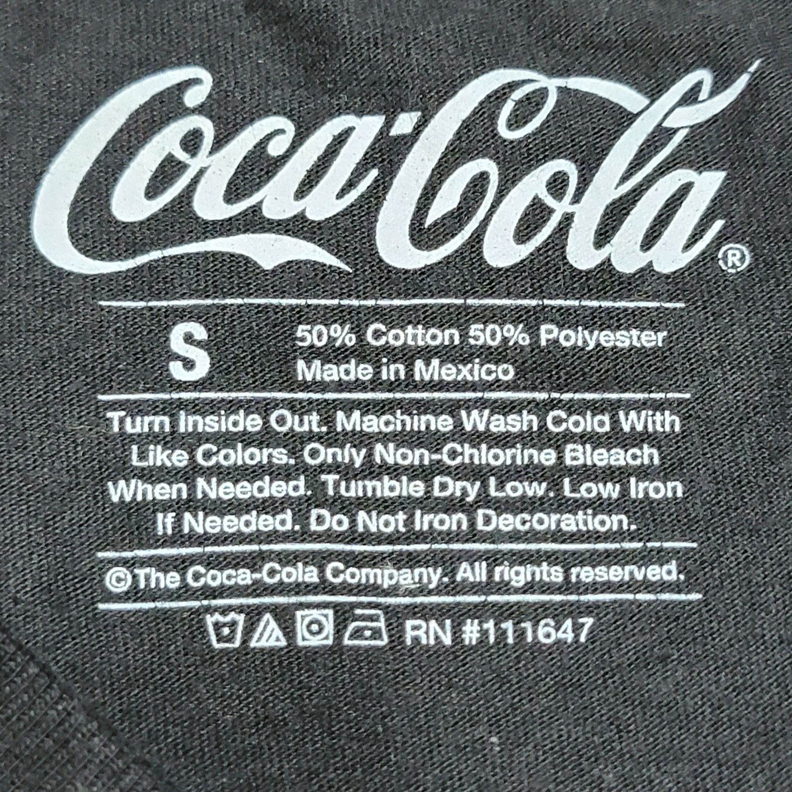 Coca Cola Coca-Cola Cut Crop Tee "Coca-Cola Classic" Logo - Size Small Size S / US 4 / IT 40 - 4 Thumbnail