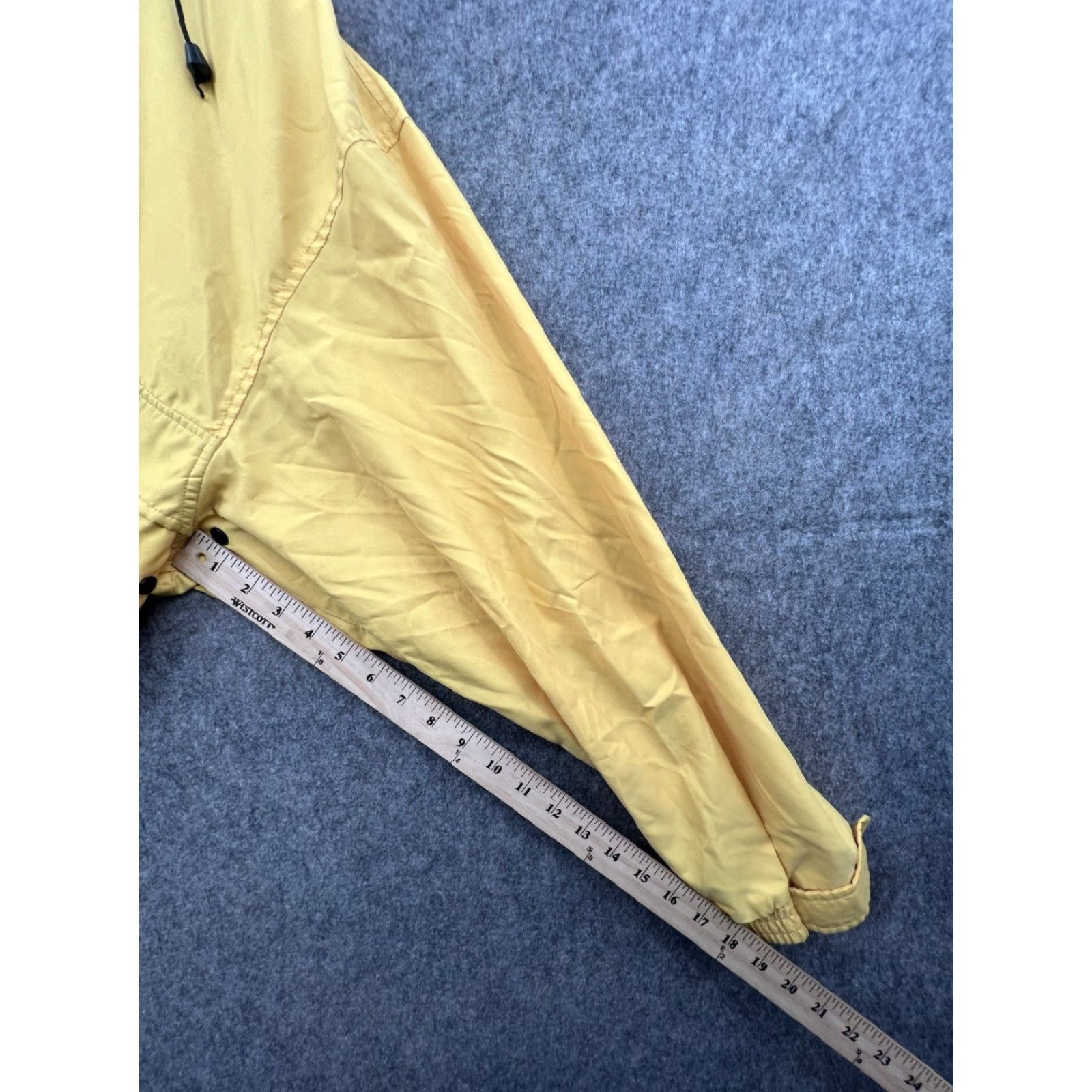 Chaps VINTAGE Chaps Ralph Lauren Yellow Black Pullover Jacket XL Men Windbreaker Hooded Stand-Up Collar Solid Size US XL / EU 56 / 4 - 4 Thumbnail