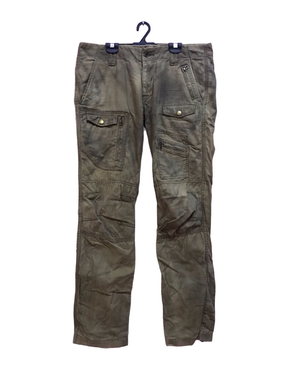 Japanese Brand Semantic Design Tactical Cargo Pants Size US 34 / EU 50 - 1 Thumbnail