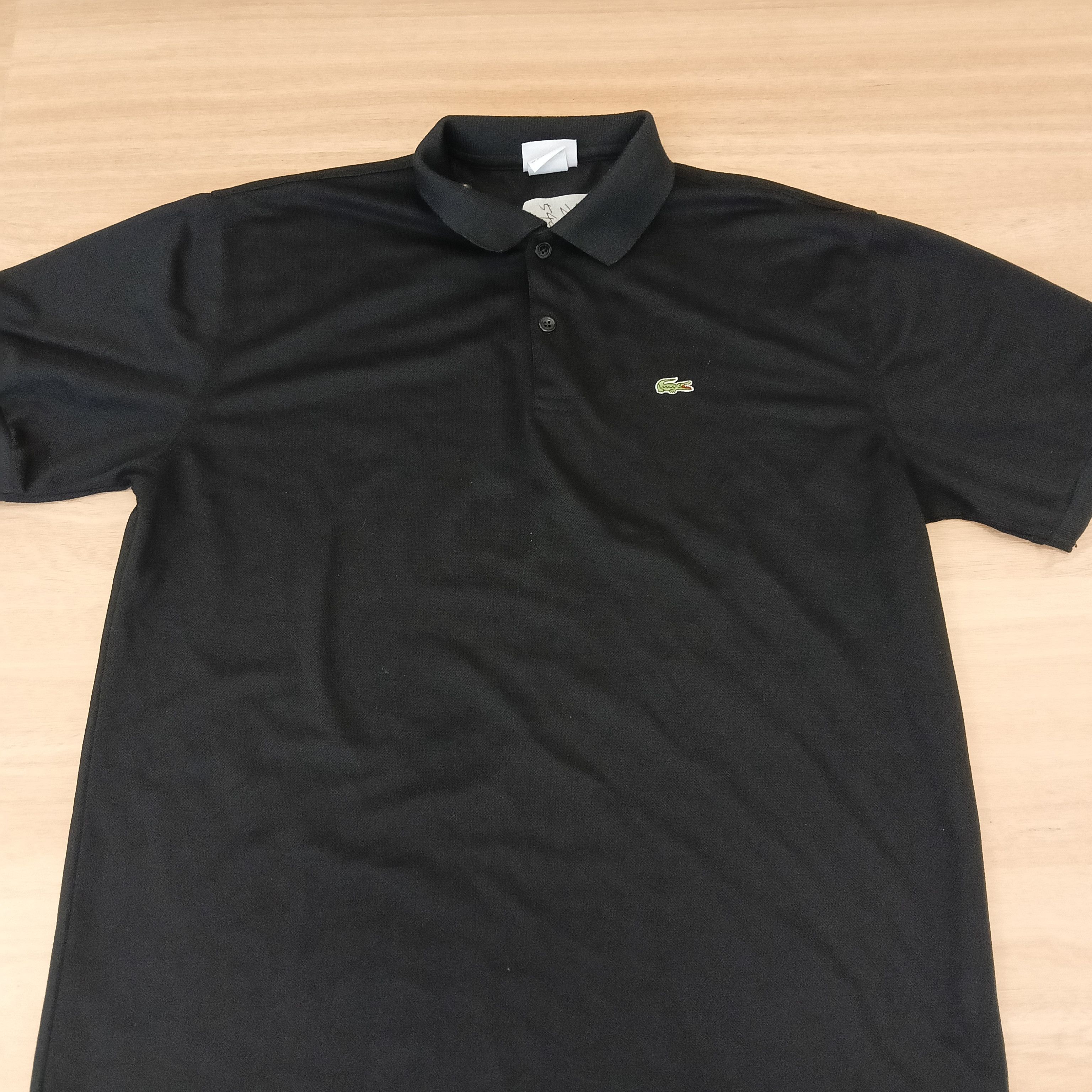 Lacoste lacoste black tee collar tee L Size US L / EU 52-54 / 3 - 2 Thumbnail
