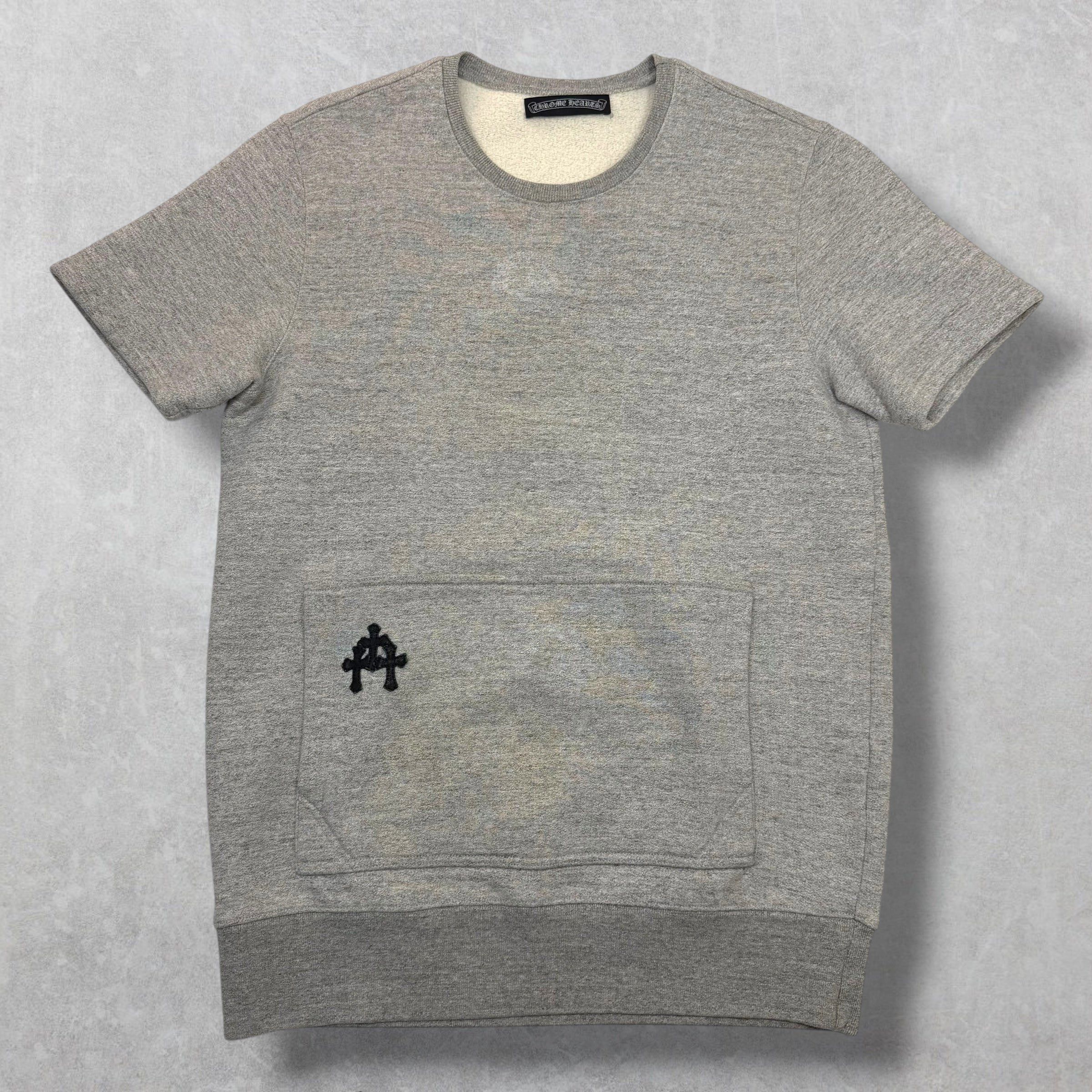 Chrome Hearts Chrome Hearts Cross Patch Short Sleeved Sweatshirt M Size US M / EU 48-50 / 2 - 1 Thumbnail