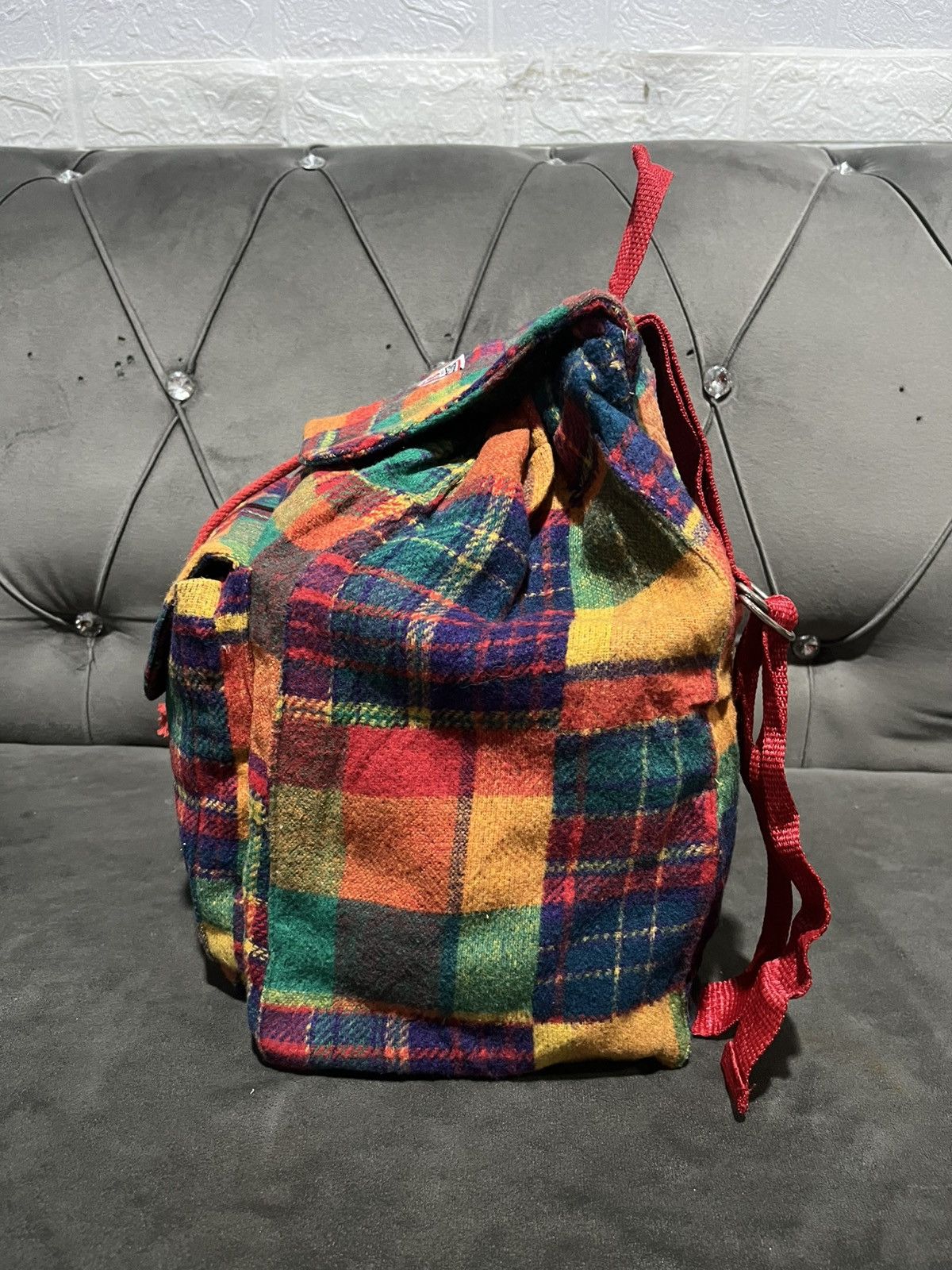 Guess Authentic Vintage GUESS Made in Usa Backpack Size ONE SIZE - 6 Thumbnail