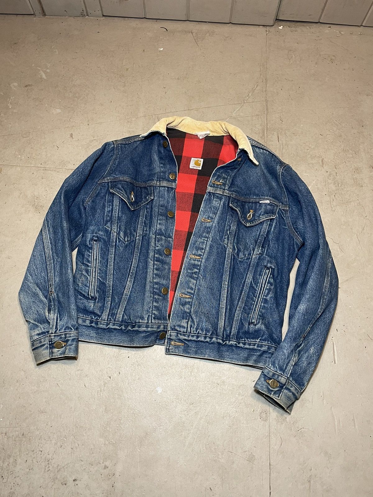 image of Carhartt Denim Jacket, Men's (Size Medium)